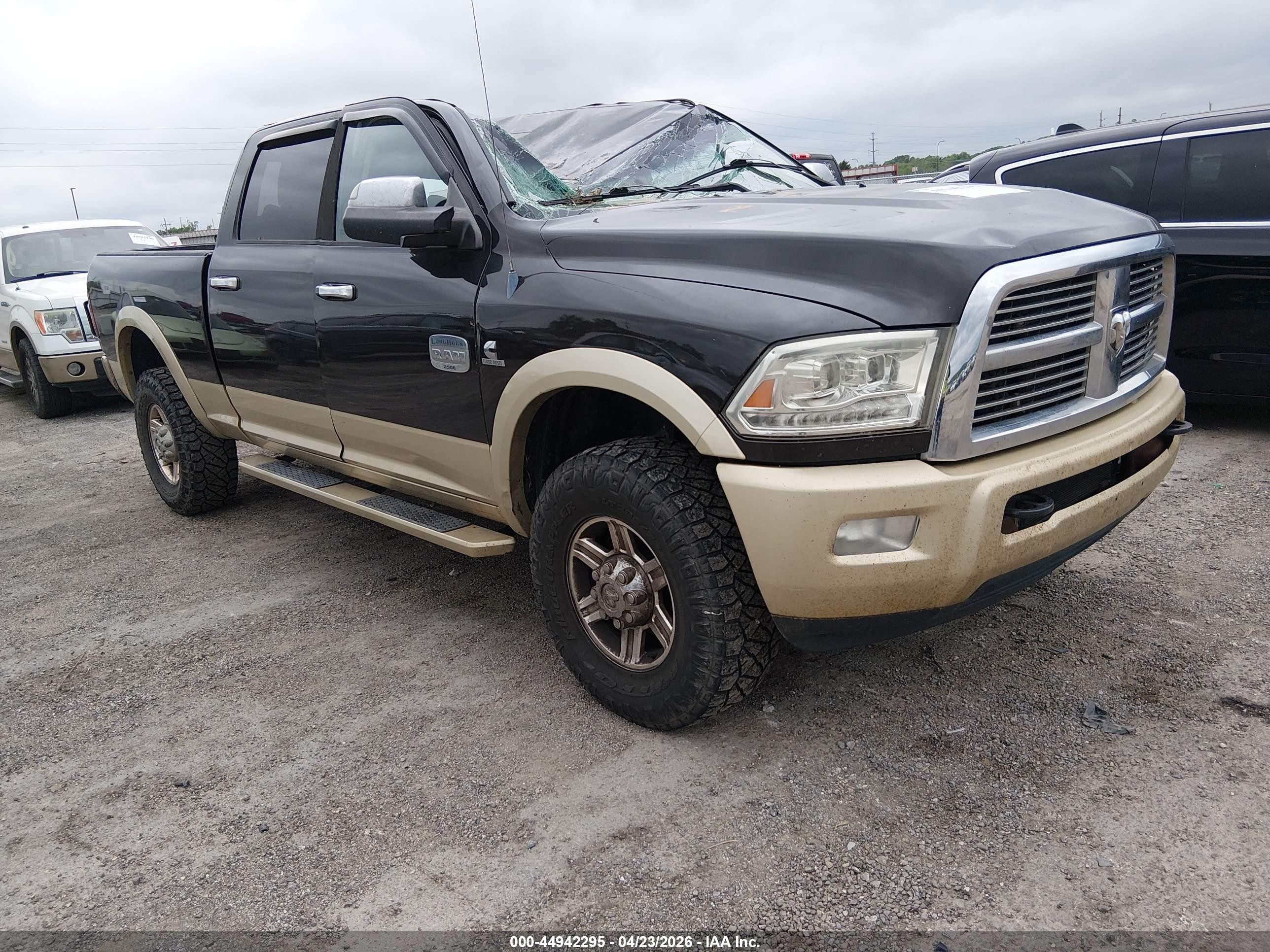 2011 Ram Ram 2500 Laramie Longhorn Brown vin: 3D7UT2CL0BG591302