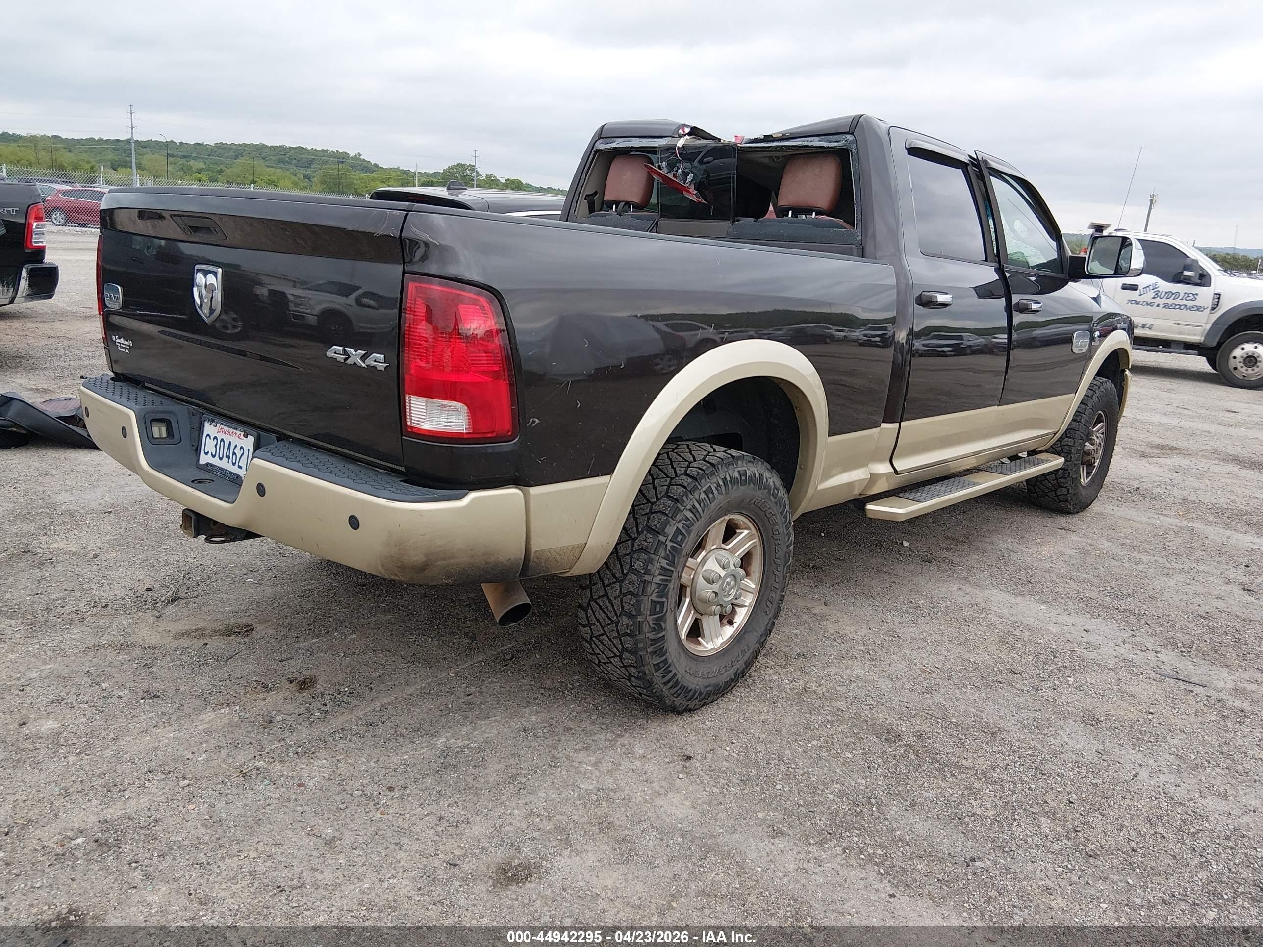2011 Ram Ram 2500 Laramie Longhorn Brown vin: 3D7UT2CL0BG591302