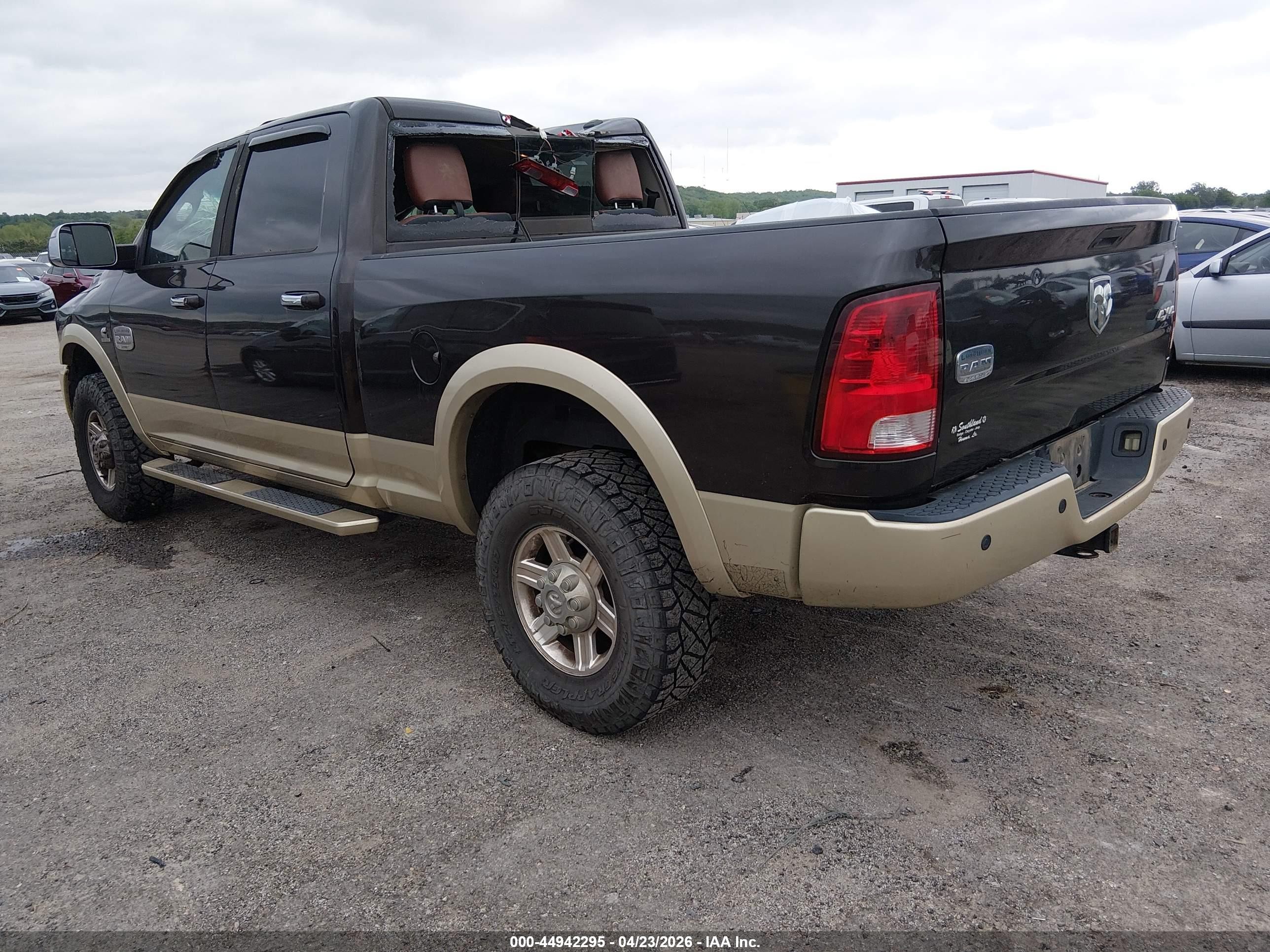 2011 Ram Ram 2500 Laramie Longhorn Brown vin: 3D7UT2CL0BG591302