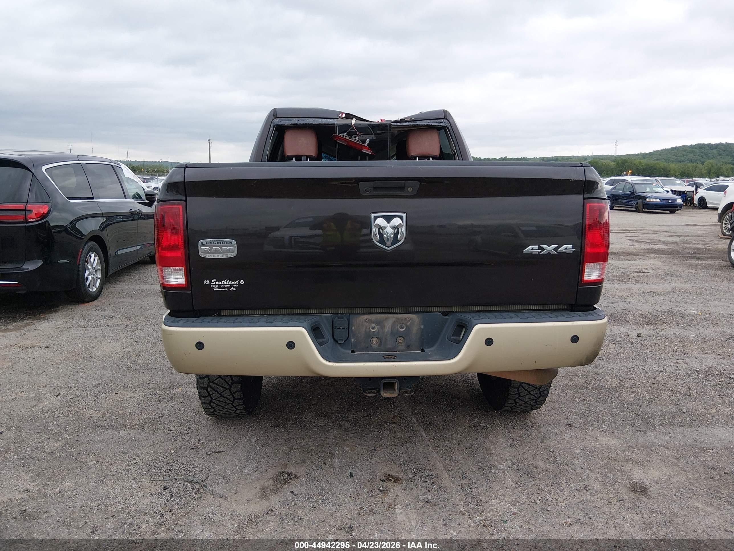 2011 Ram Ram 2500 Laramie Longhorn Brown vin: 3D7UT2CL0BG591302
