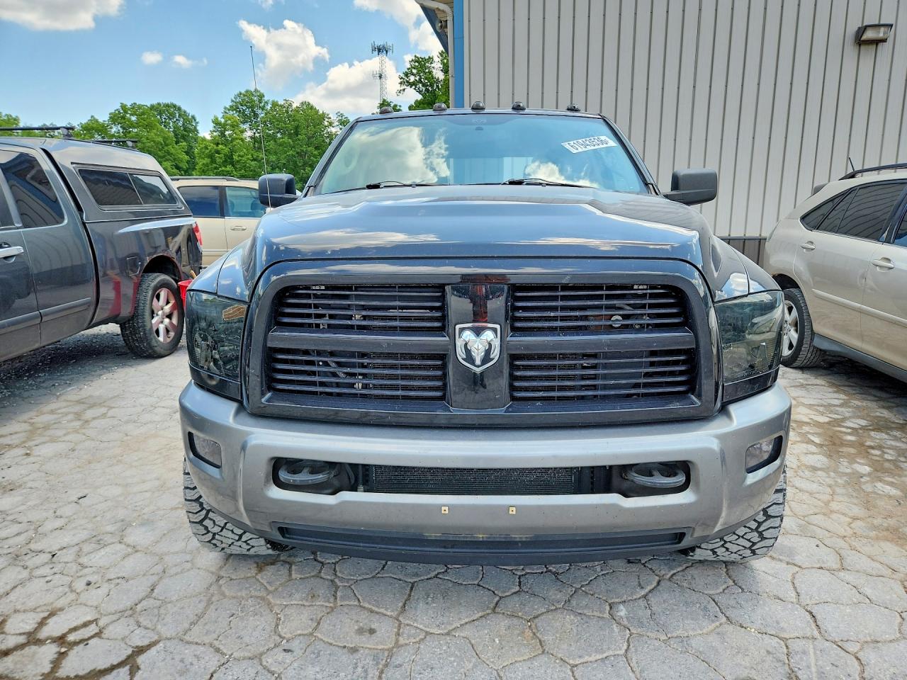 2010 Dodge Ram 2500 Black vin: 3D7UT2CL1AG181221