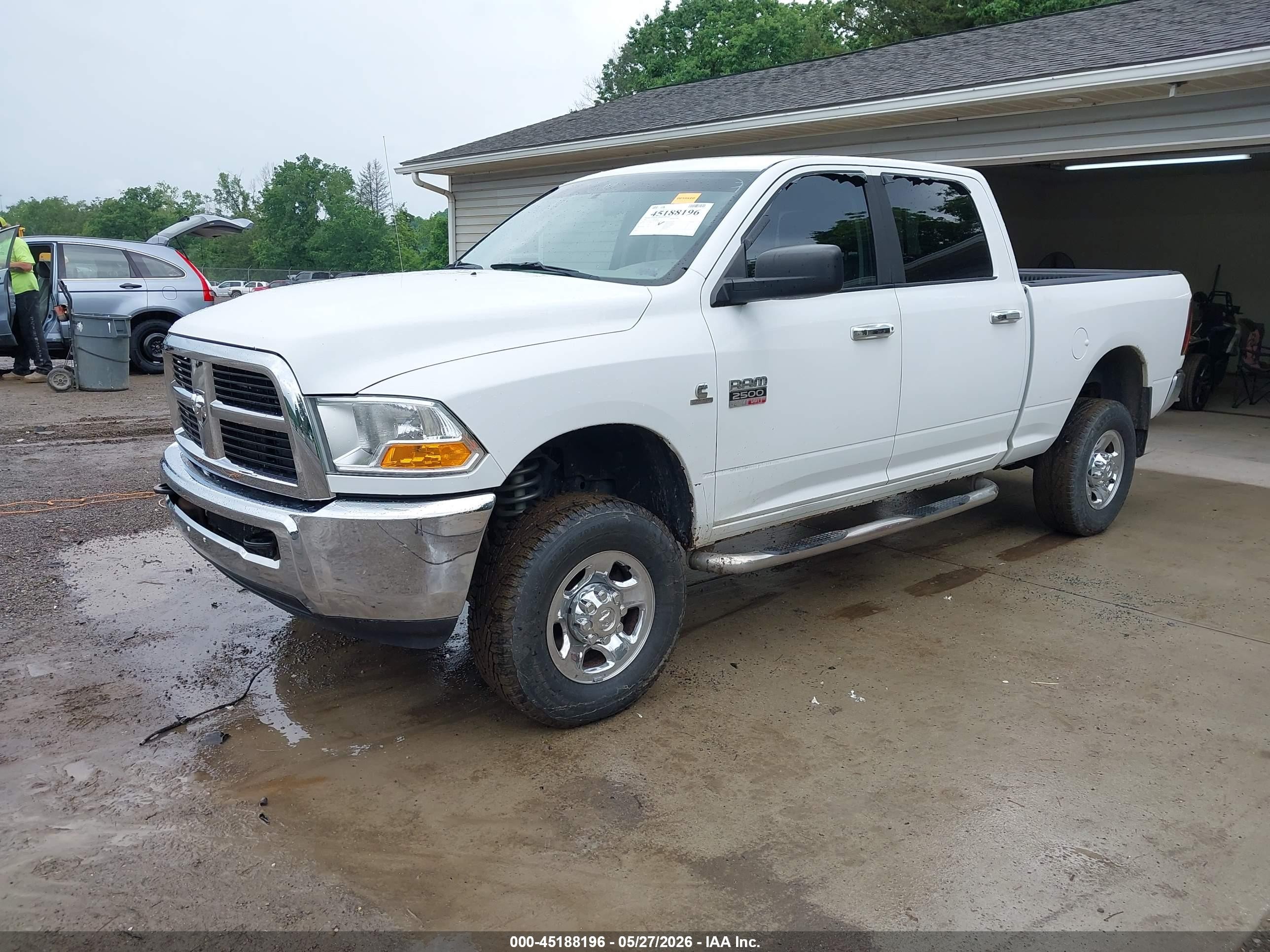 2011 Ram Ram 2500 Slt White vin: 3D7UT2CL1BG584200