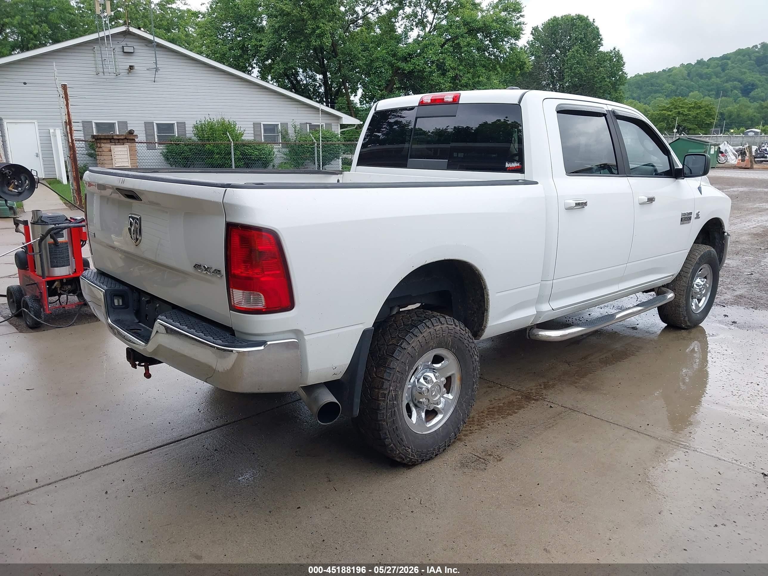 2011 Ram Ram 2500 Slt White vin: 3D7UT2CL1BG584200