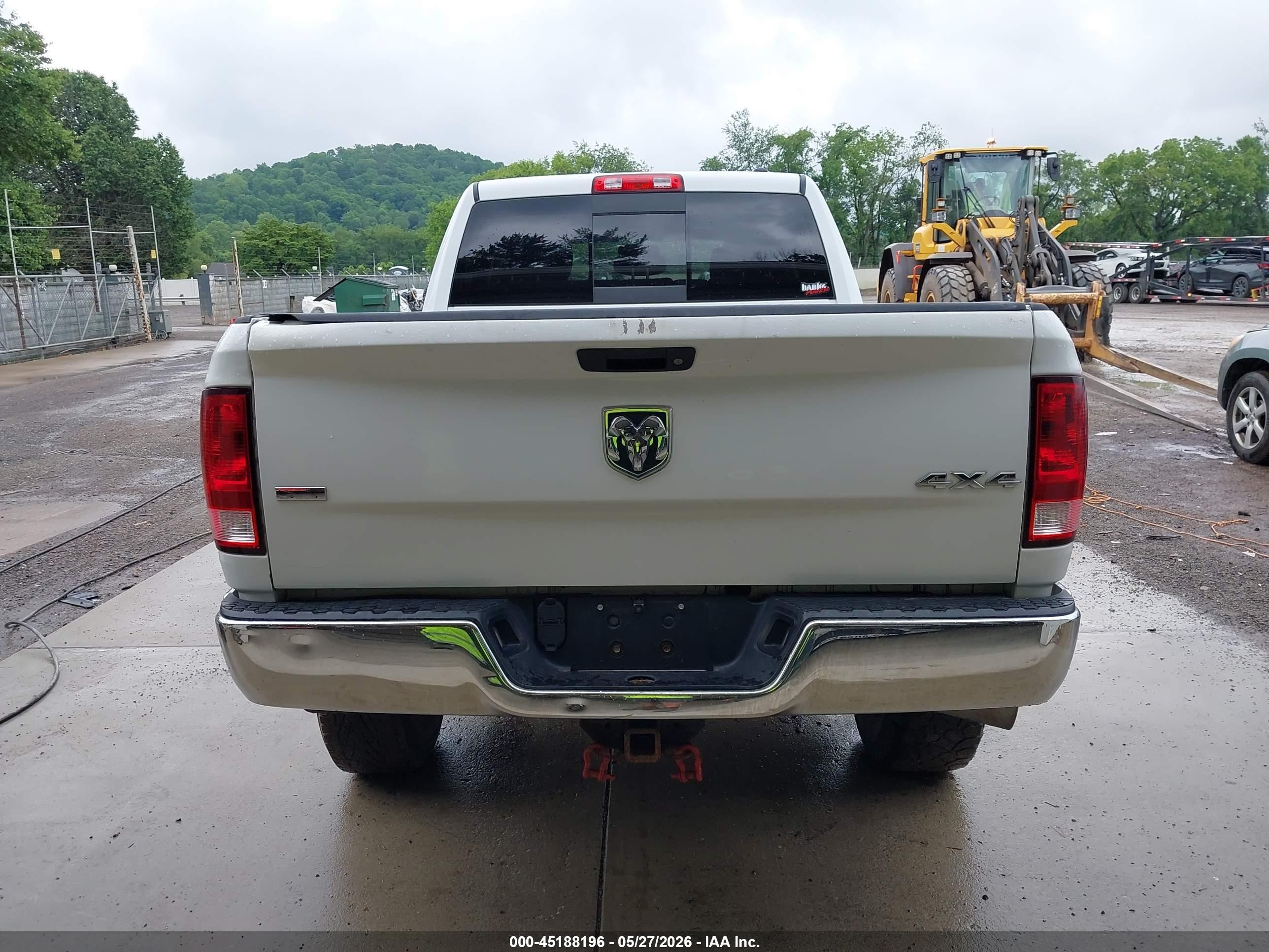 2011 Ram Ram 2500 Slt White vin: 3D7UT2CL1BG584200