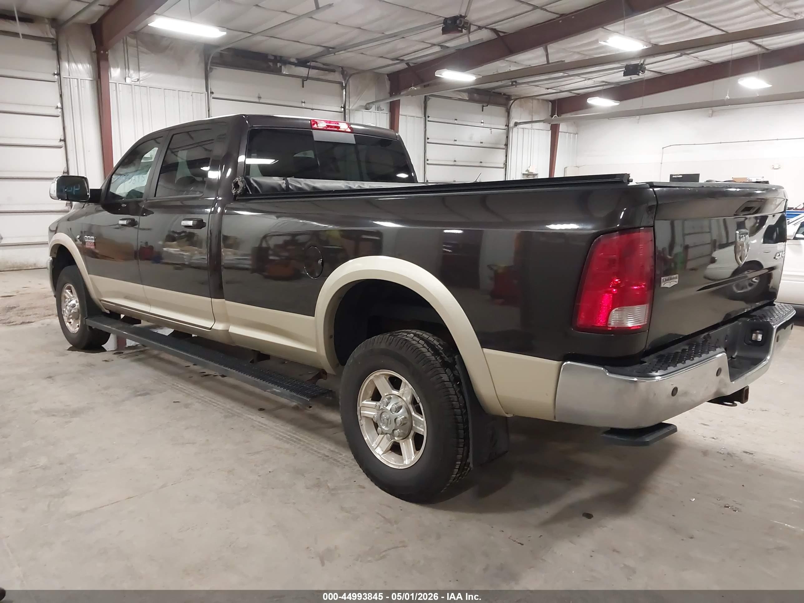 2011 Ram Ram 2500 Laramie Черный vin: 3D7UT2CL2BG537208