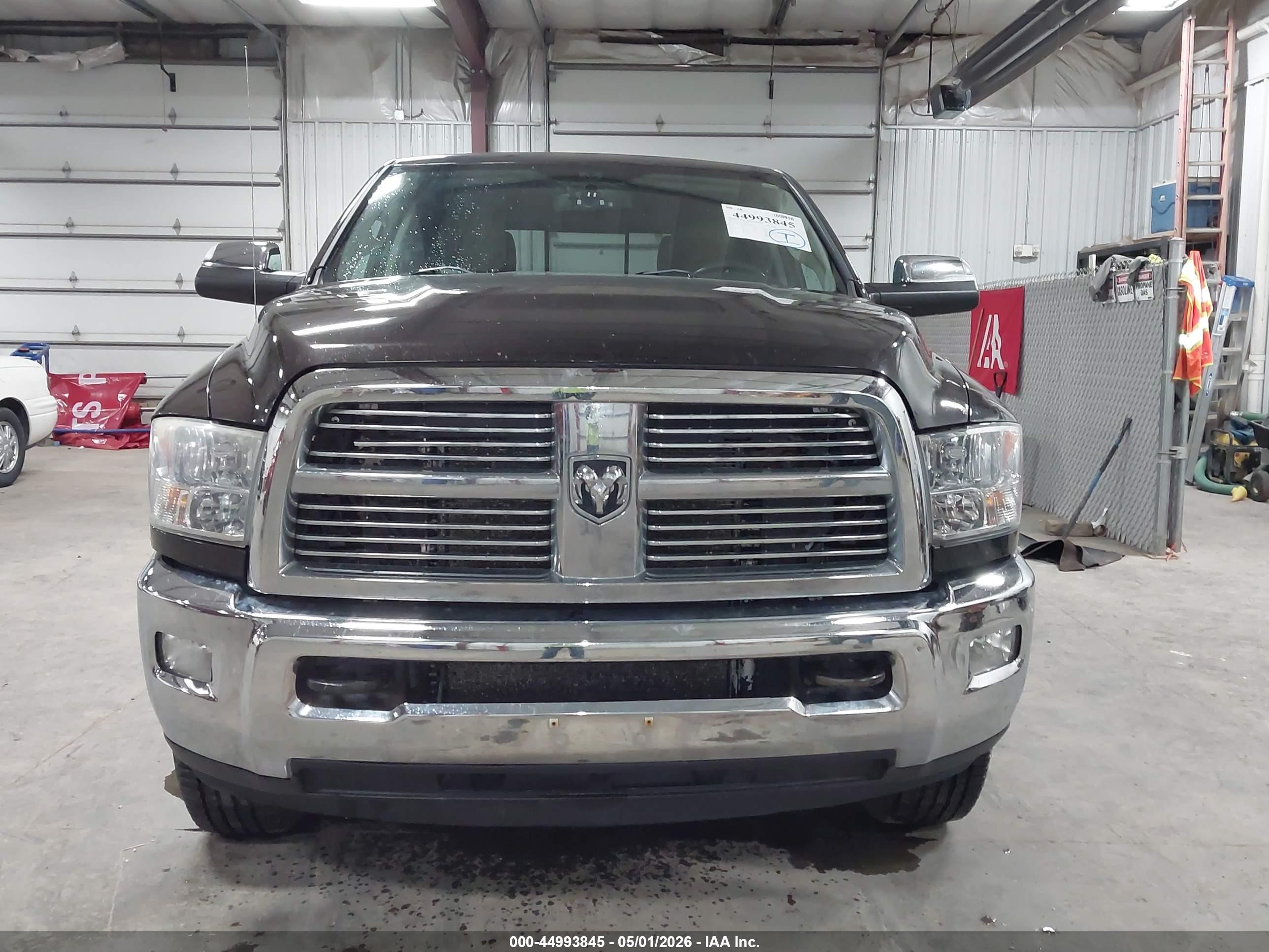 2011 Ram Ram 2500 Laramie Черный vin: 3D7UT2CL2BG537208