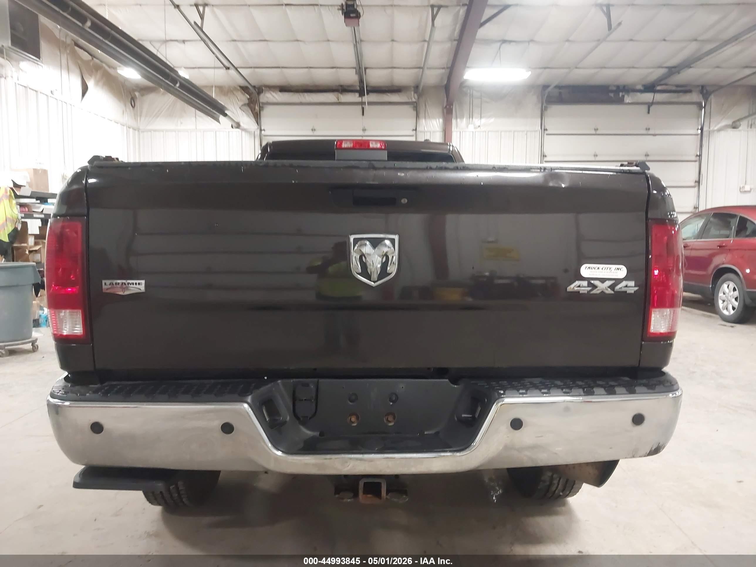 2011 Ram Ram 2500 Laramie Черный vin: 3D7UT2CL2BG537208