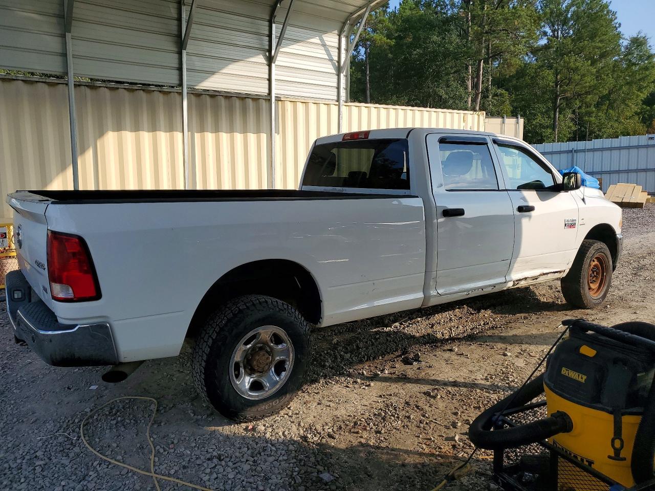 2011 Dodge Ram 2500 White vin: 3D7UT2CL2BG628527