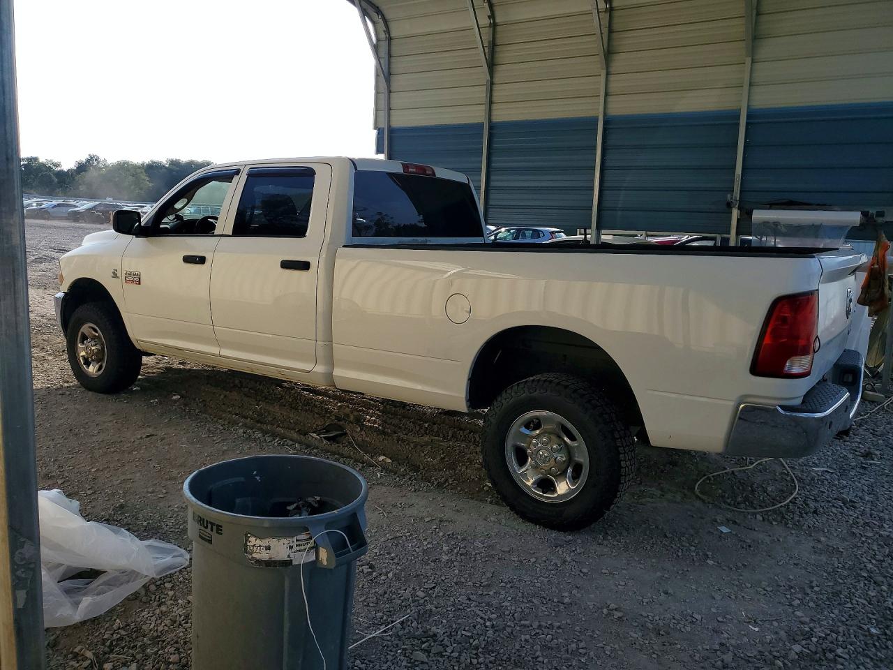 2011 Dodge Ram 2500 White vin: 3D7UT2CL2BG628527