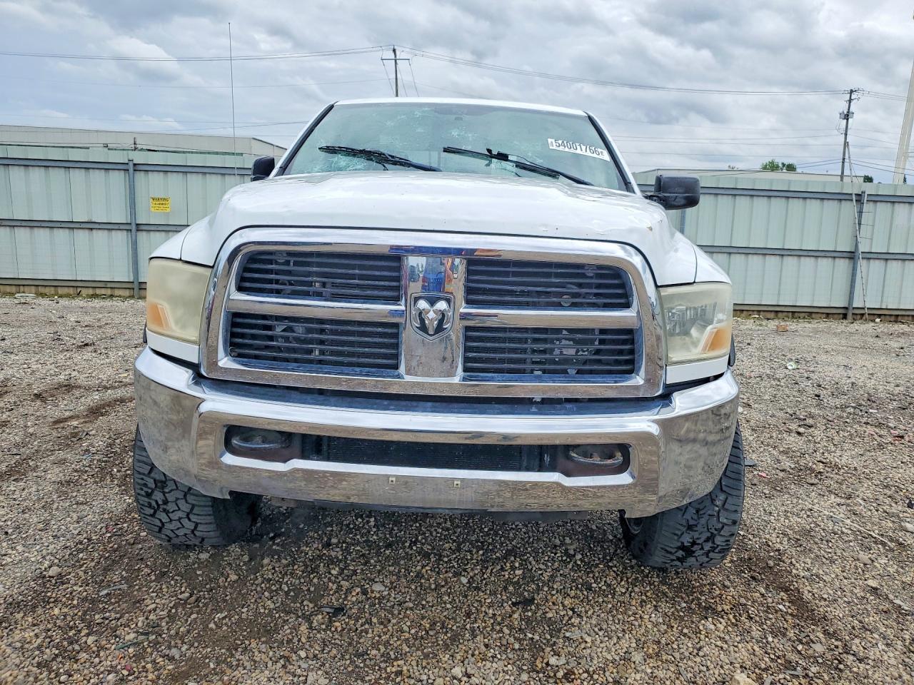 2010 Dodge Ram 2500 White vin: 3D7UT2CL3AG174612