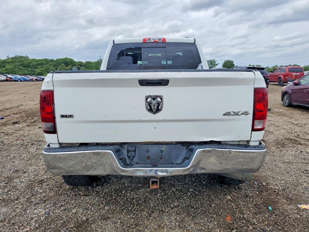 2010 Dodge Ram 2500 White vin: 3D7UT2CL3AG174612
