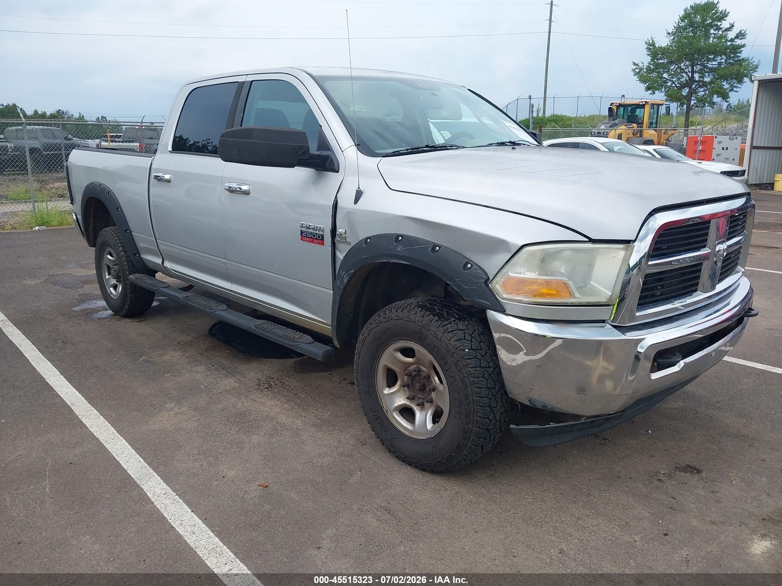 2011 Ram Ram 2500 Slt Silver vin: 3D7UT2CL3BG599717