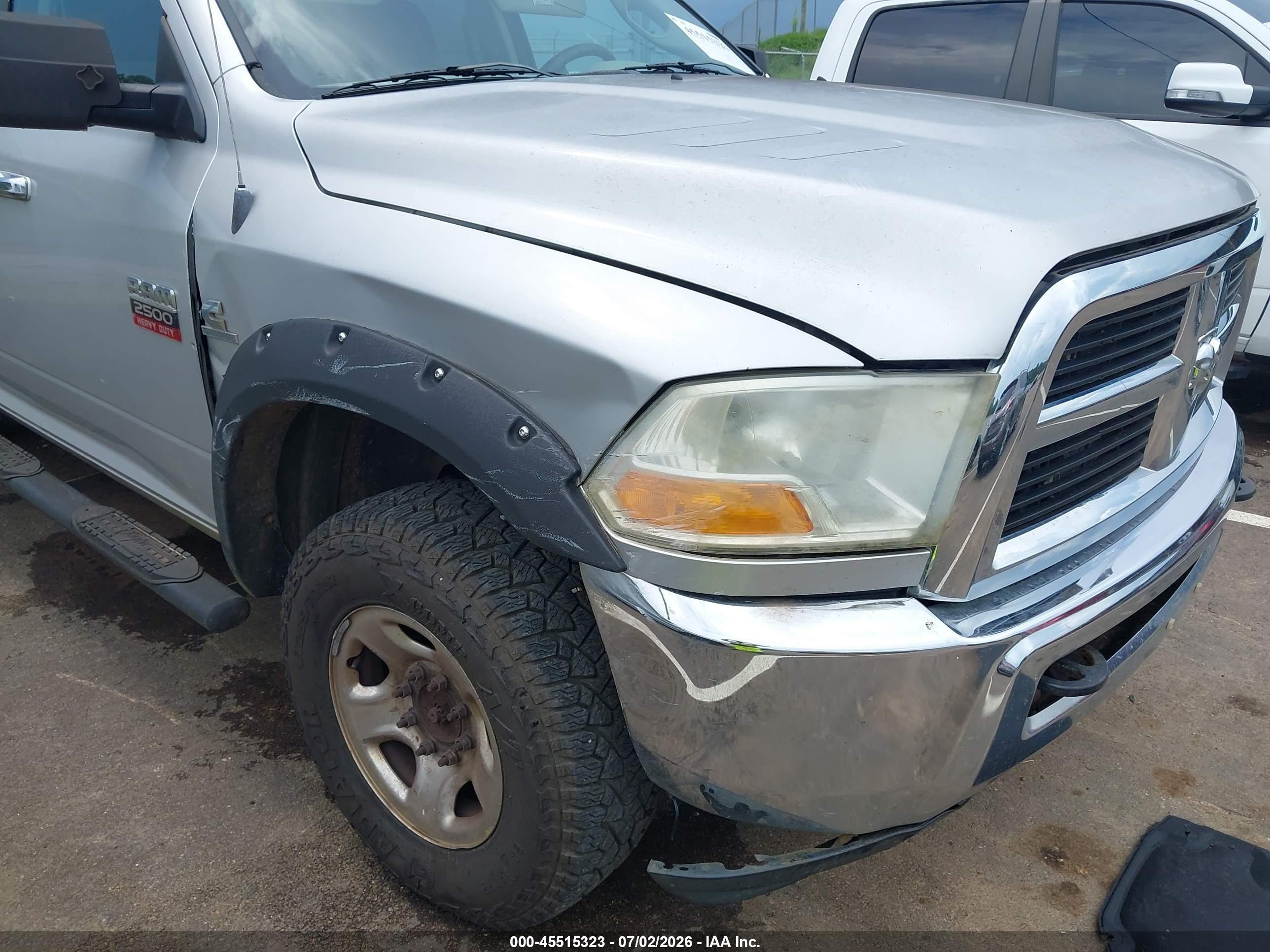 2011 Ram Ram 2500 Slt Silver vin: 3D7UT2CL3BG599717