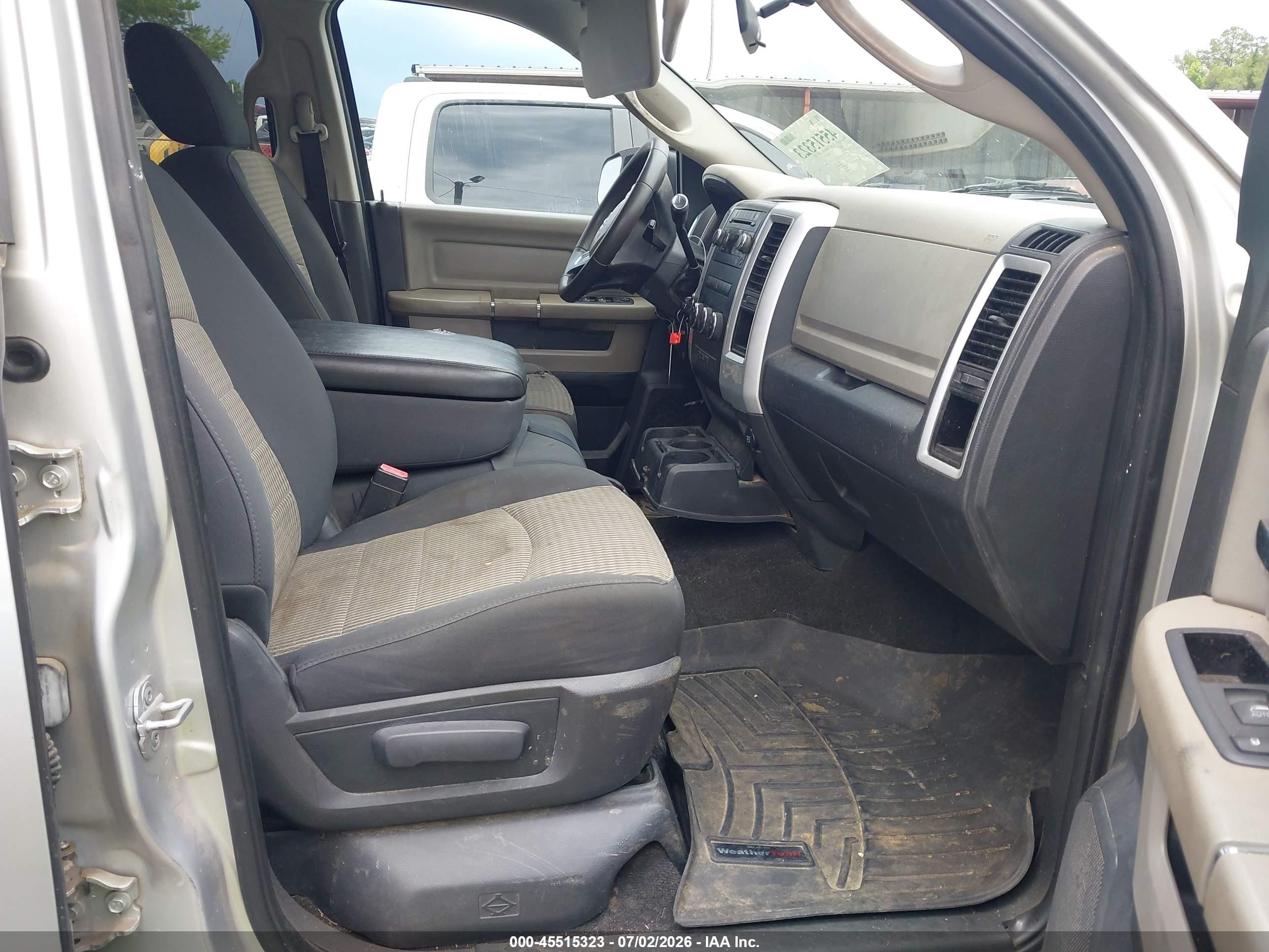2011 Ram Ram 2500 Slt Silver vin: 3D7UT2CL3BG599717