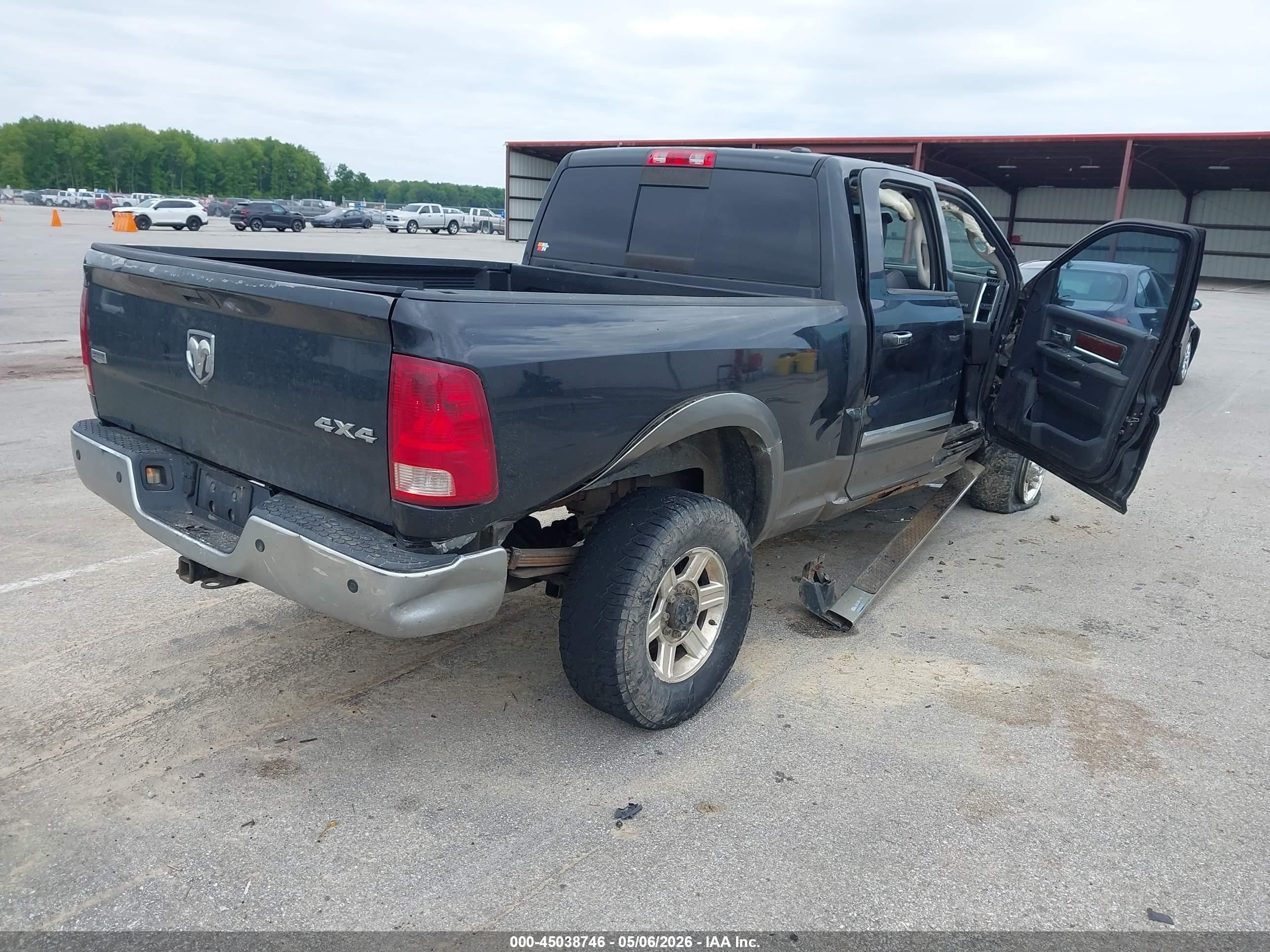 2011 Ram Ram 2500 Laramie Black vin: 3D7UT2CL4BG506087