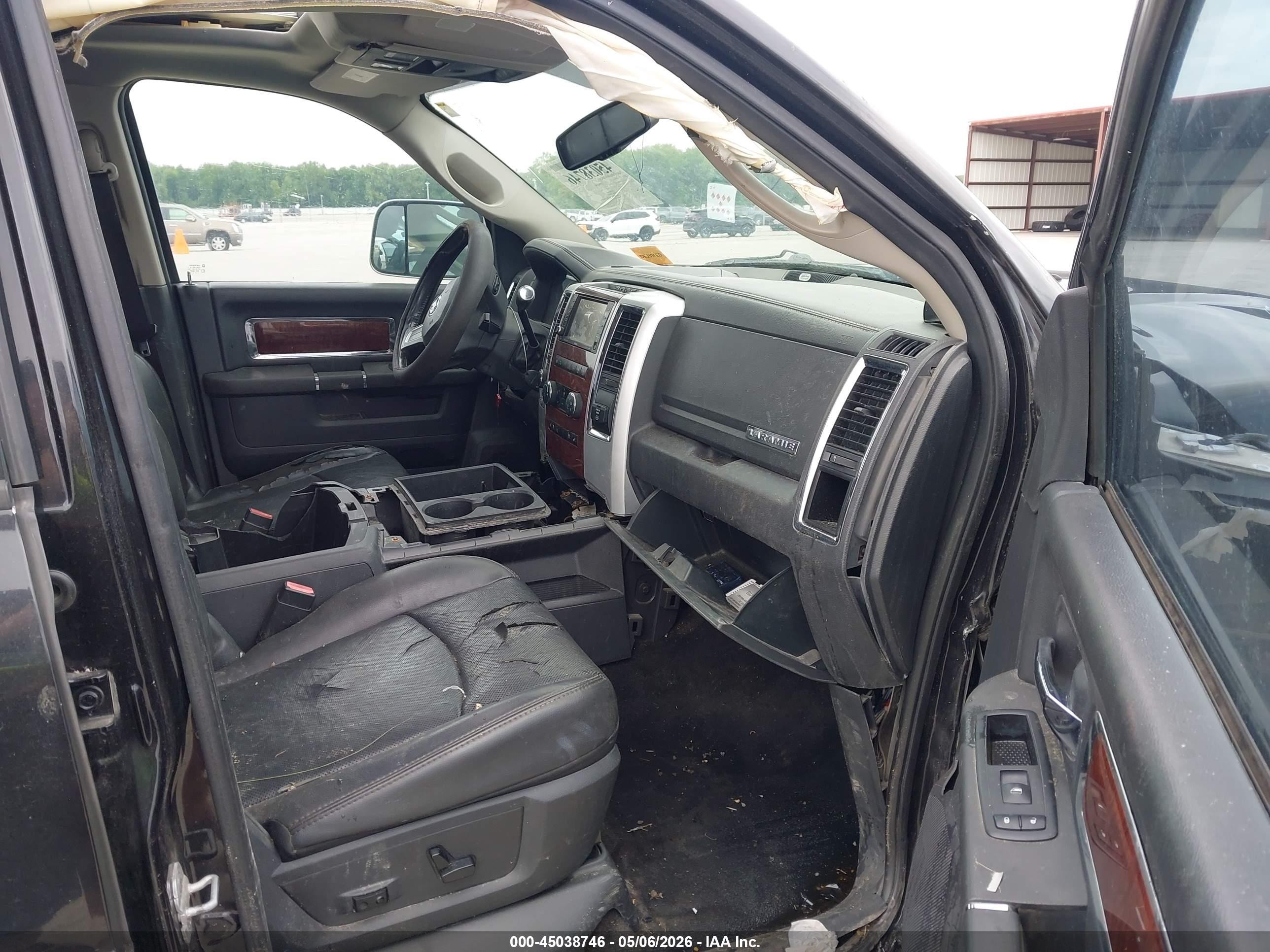2011 Ram Ram 2500 Laramie Black vin: 3D7UT2CL4BG506087