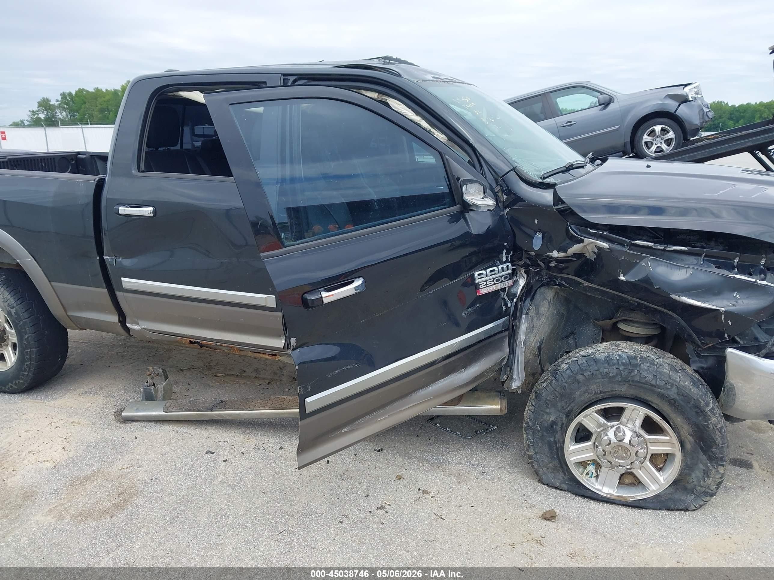 2011 Ram Ram 2500 Laramie Black vin: 3D7UT2CL4BG506087