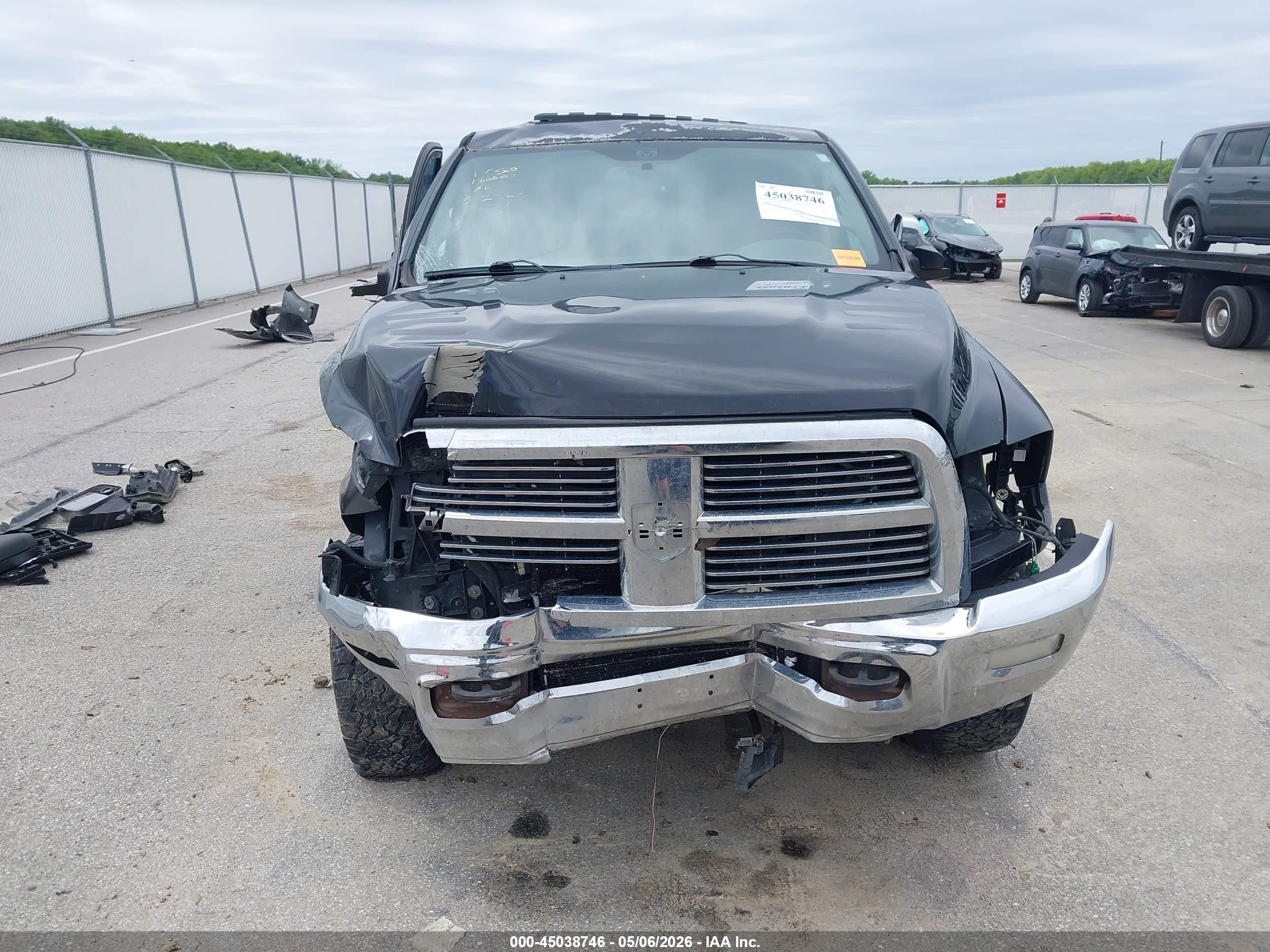 2011 Ram Ram 2500 Laramie Black vin: 3D7UT2CL4BG506087