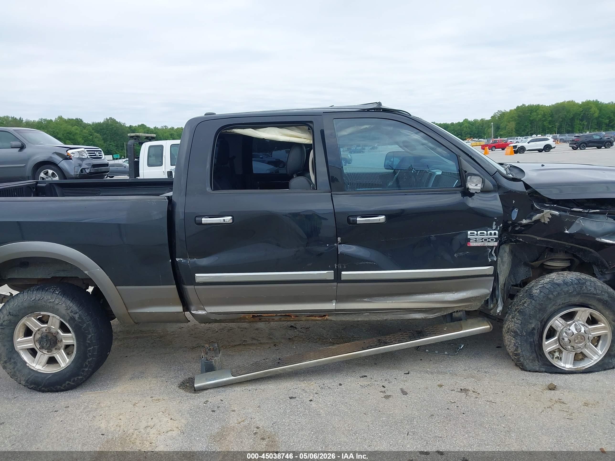 2011 Ram Ram 2500 Laramie Black vin: 3D7UT2CL4BG506087