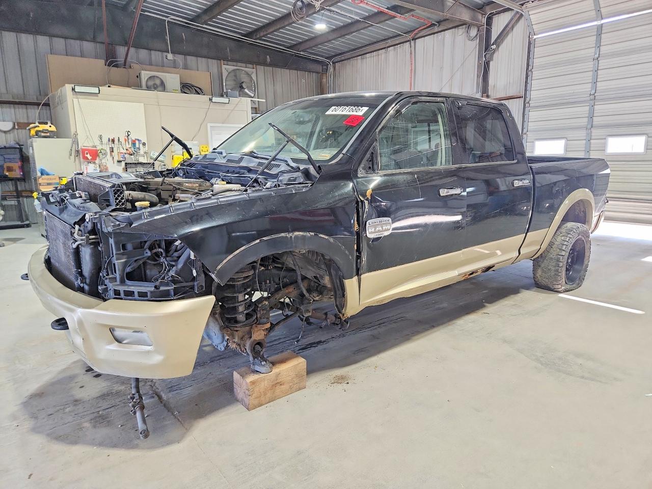 2011 Dodge Ram 2500 Черный vin: 3D7UT2CL4BG582652
