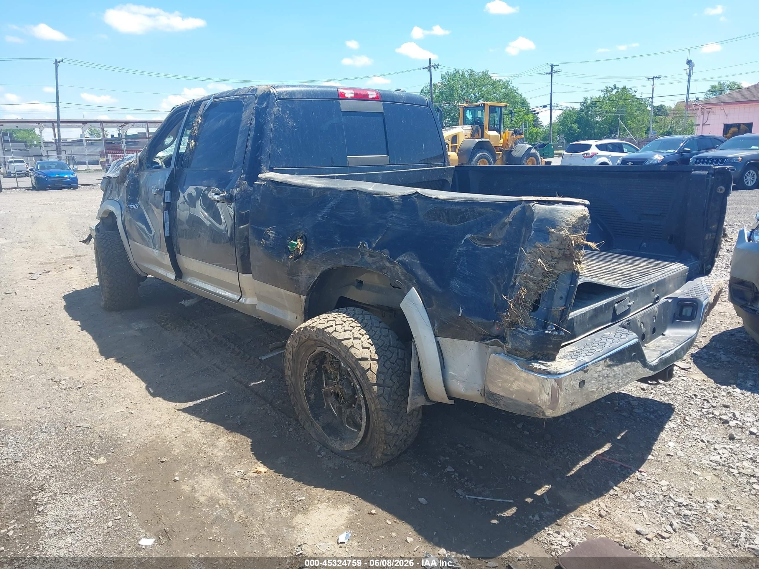 2010 Dodge Ram 2500 Laramie Black vin: 3D7UT2CL5AG156841