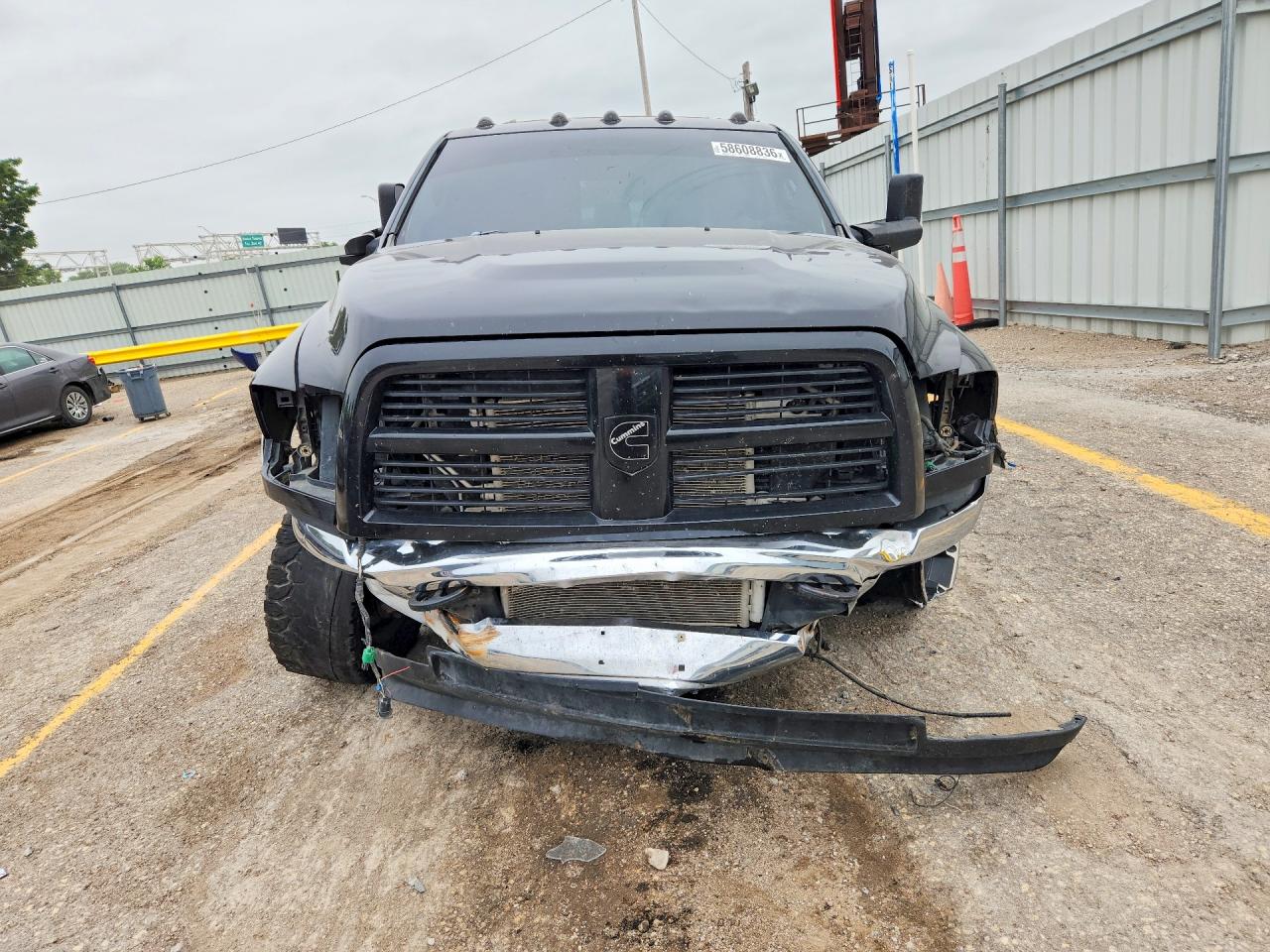 2010 Dodge Ram 2500 Laramie Черный vin: 3D7UT2CL5AG187510