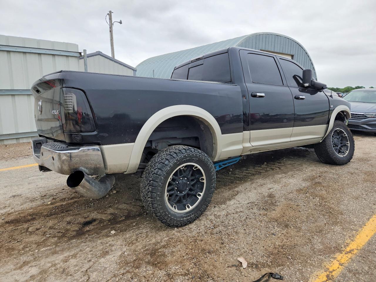 2010 Dodge Ram 2500 Laramie Черный vin: 3D7UT2CL5AG187510