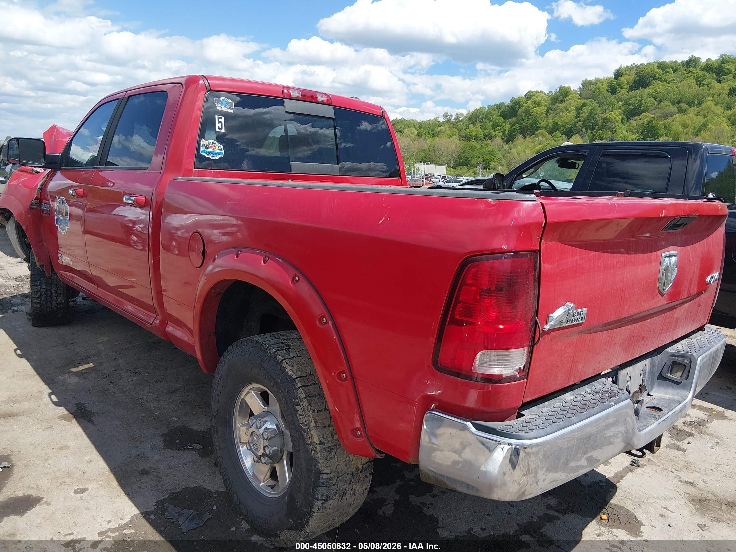 2011 Ram Ram 2500 Slt Red vin: 3D7UT2CL5BG509063