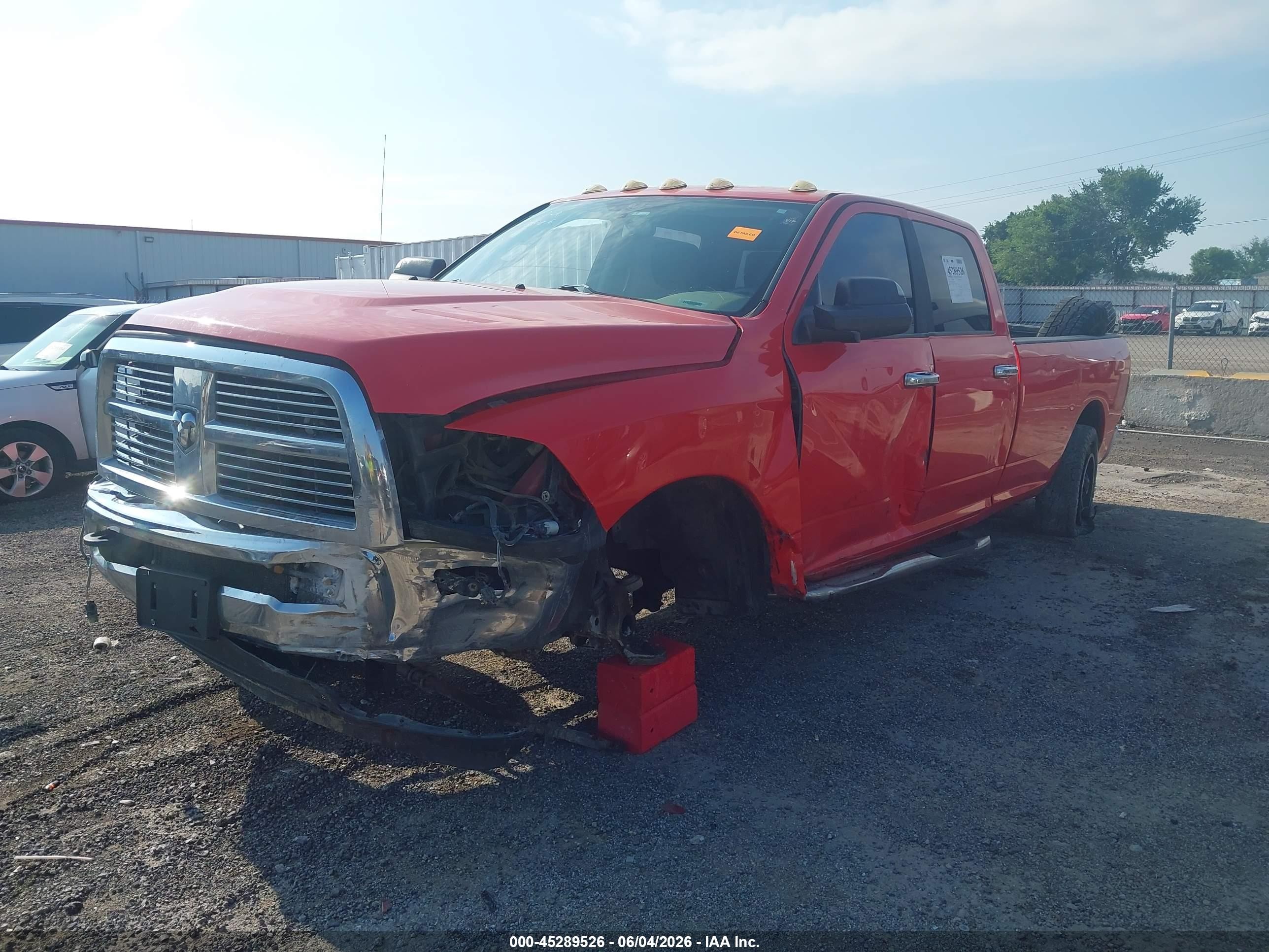 2011 Ram Ram 2500 Slt Red vin: 3D7UT2CL5BG532939