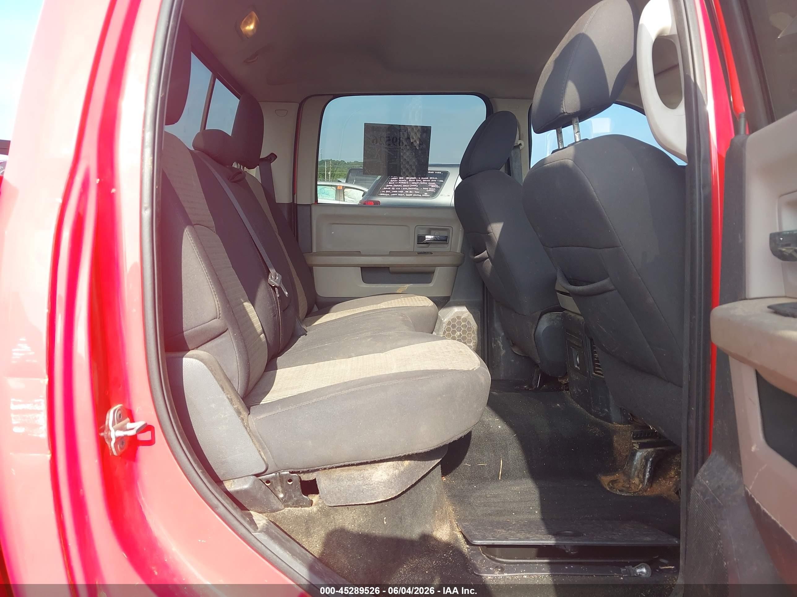 2011 Ram Ram 2500 Slt Red vin: 3D7UT2CL5BG532939