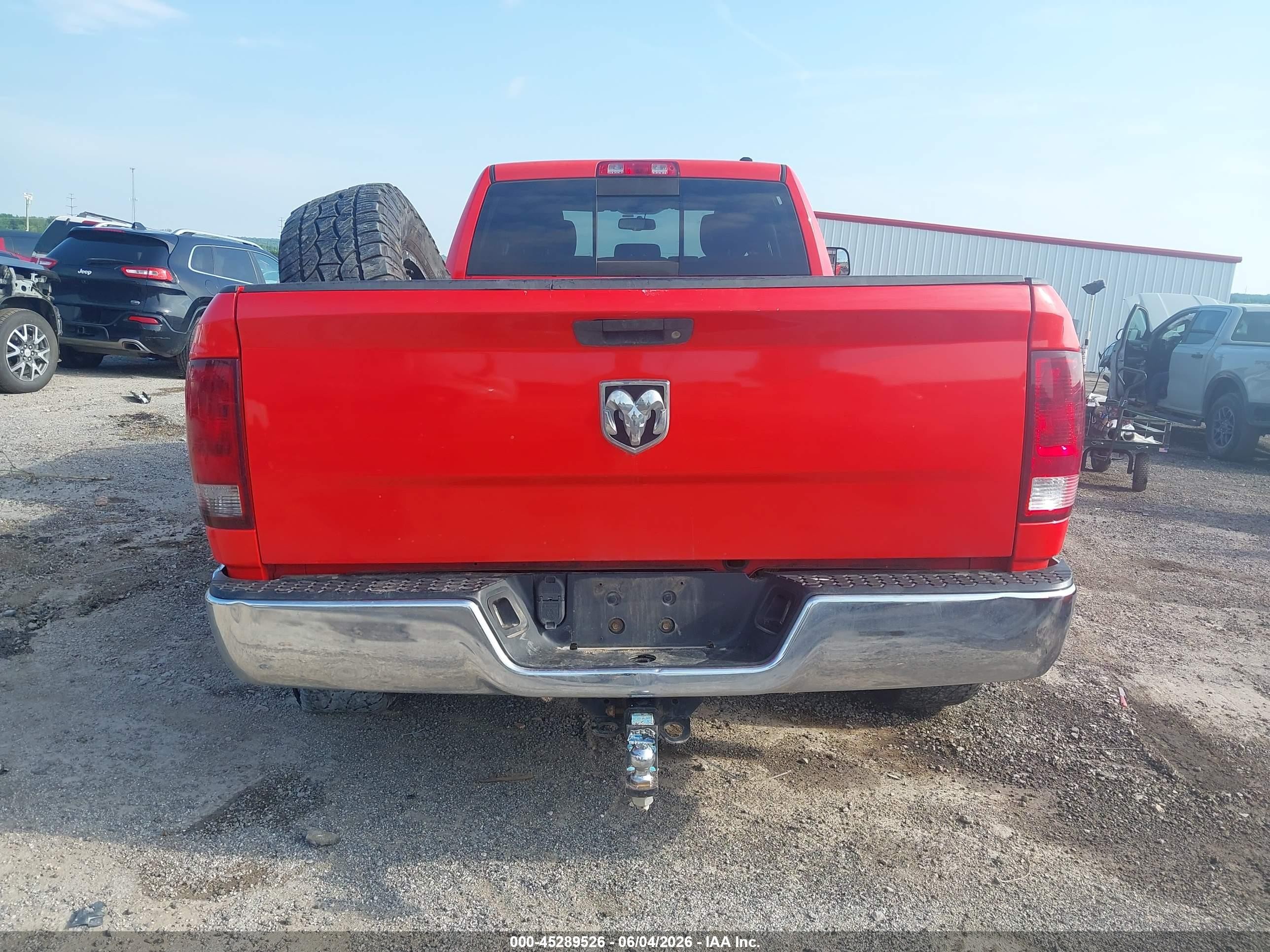2011 Ram Ram 2500 Slt Red vin: 3D7UT2CL5BG532939