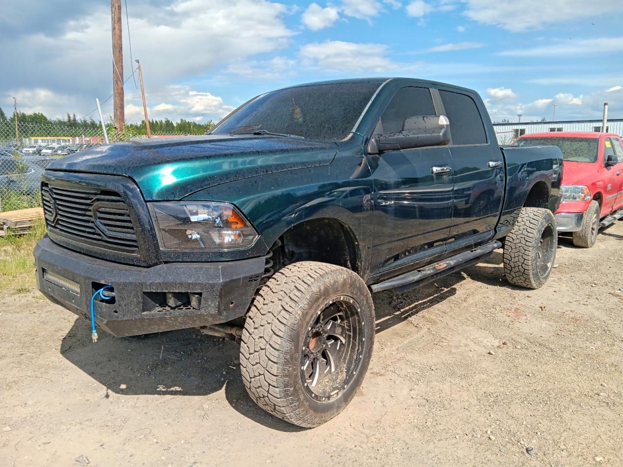 2011 Dodge Ram 2500 Green vin: 3D7UT2CL5BG590209