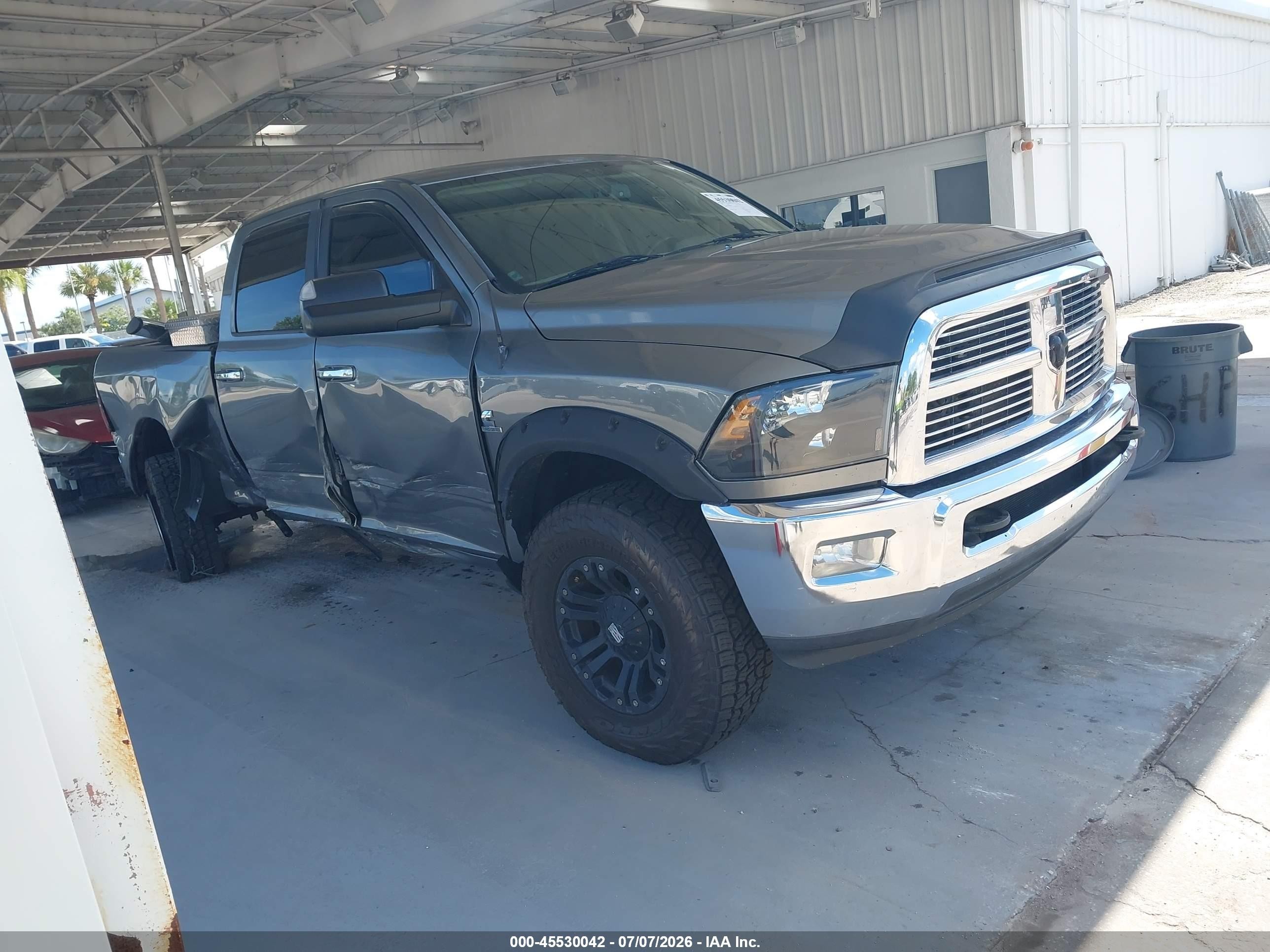 2011 Ram Ram 2500 Slt Gray vin: 3D7UT2CL5BG609552