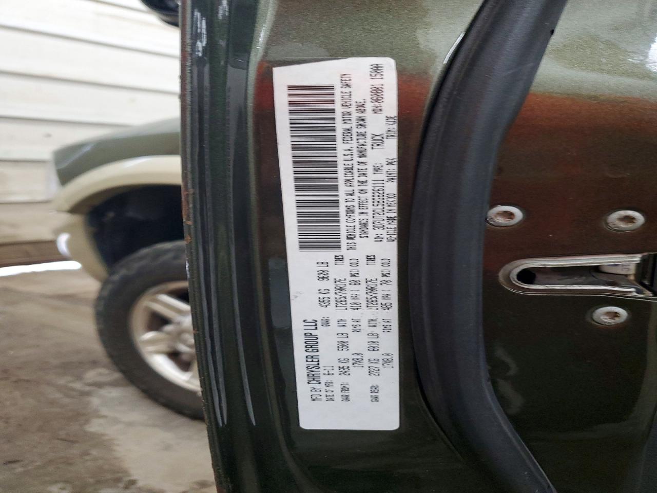 2011 Dodge Ram 2500 Green vin: 3D7UT2CL5BG626111