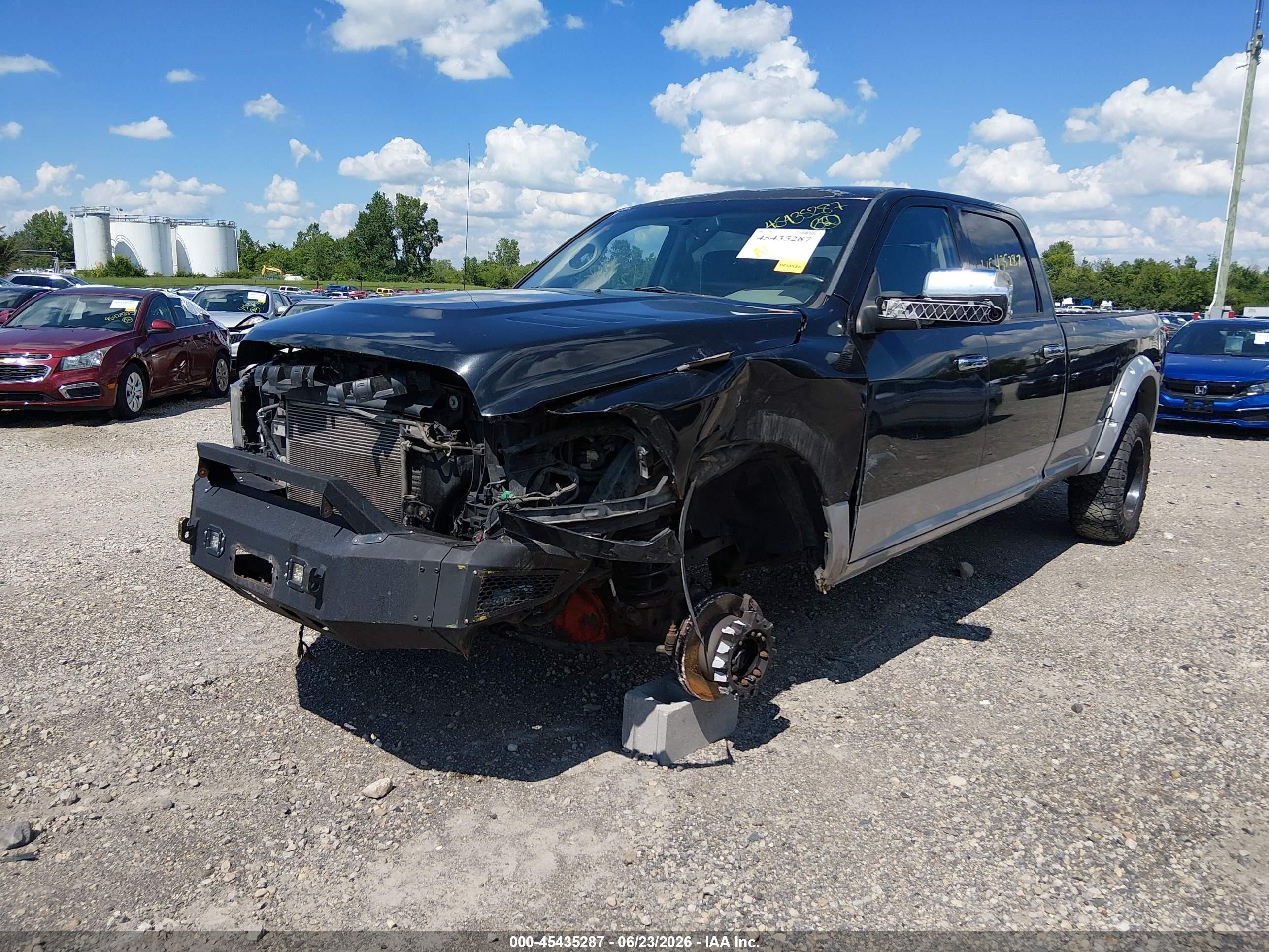 2010 Dodge Ram 2500 Slt Black vin: 3D7UT2CL6AG106854