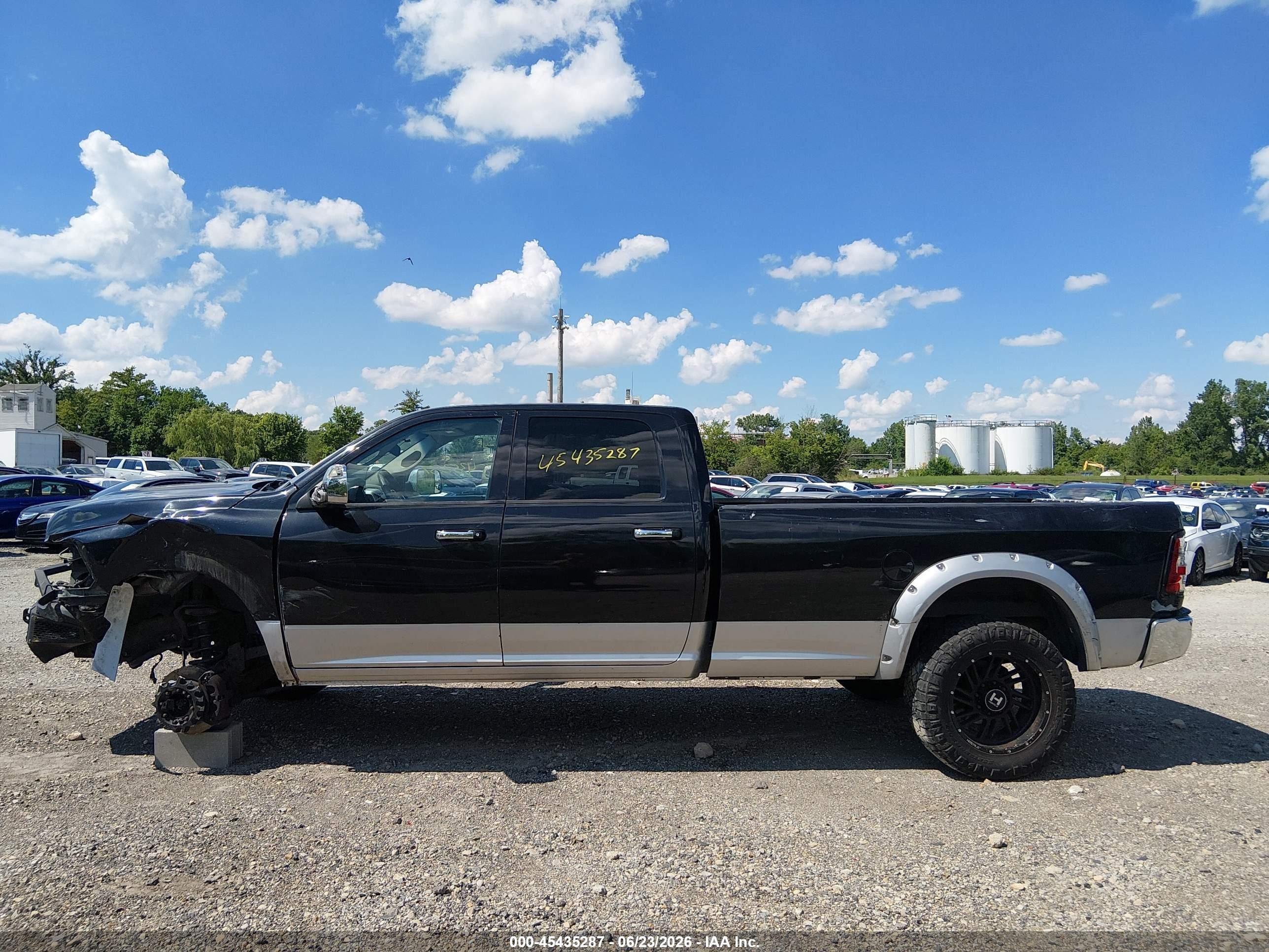 2010 Dodge Ram 2500 Slt Black vin: 3D7UT2CL6AG106854
