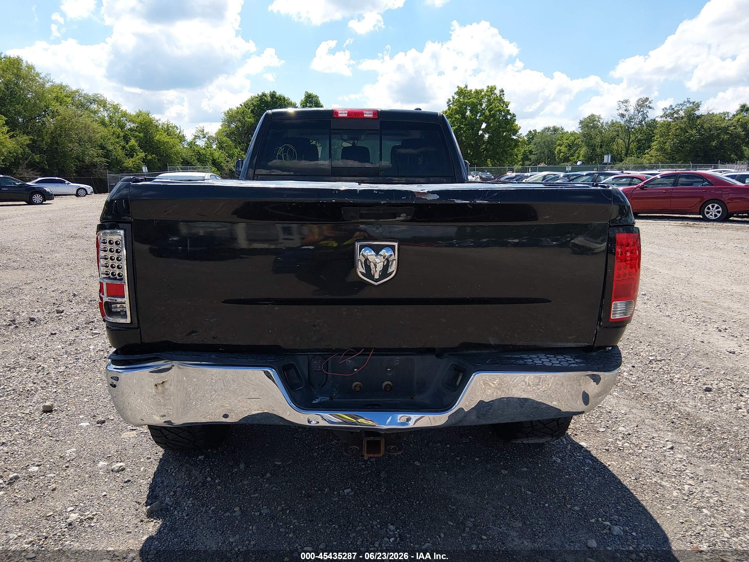 2010 Dodge Ram 2500 Slt Black vin: 3D7UT2CL6AG106854