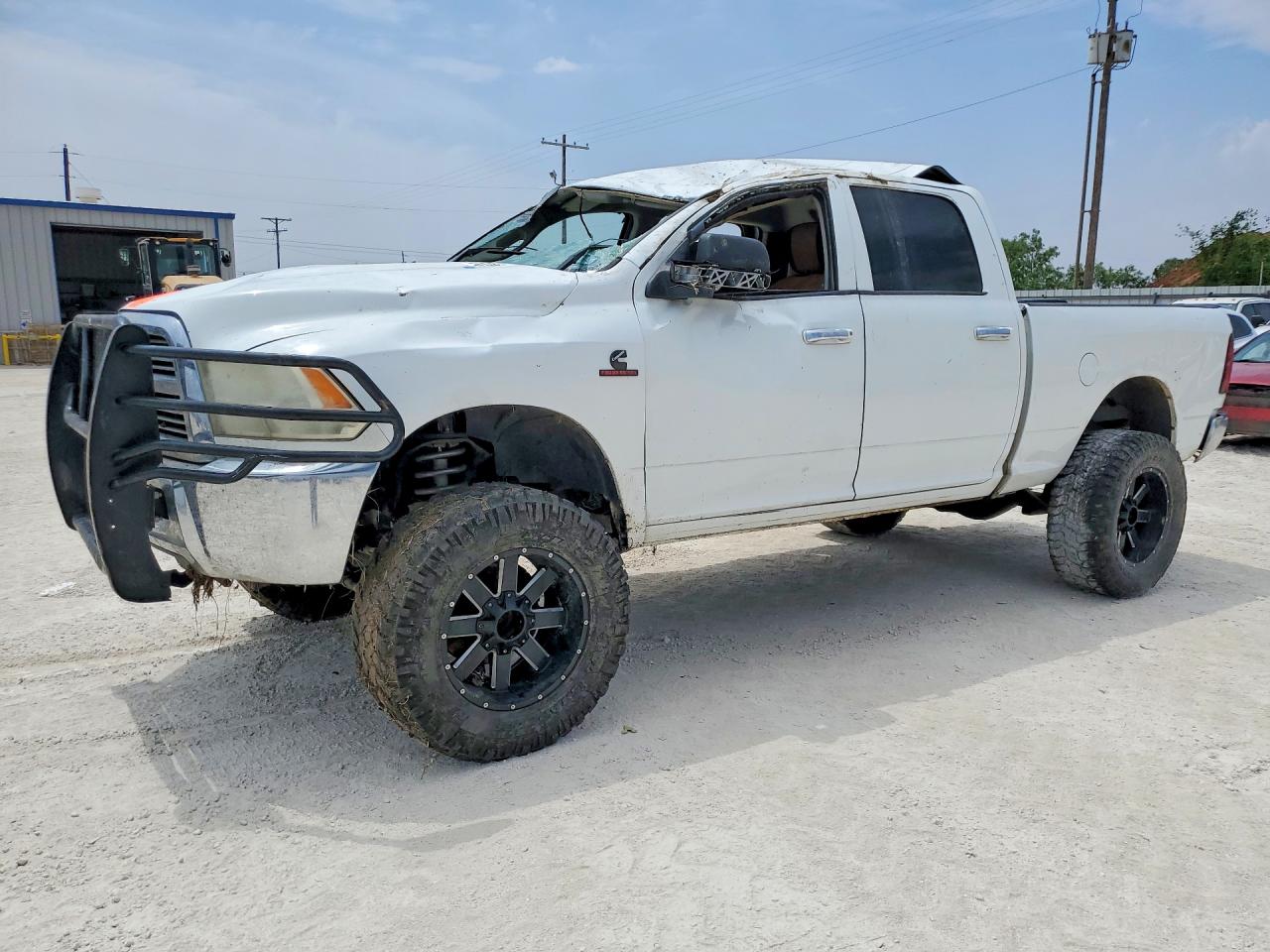 2011 Dodge Ram 2500 White vin: 3D7UT2CL6BG527345