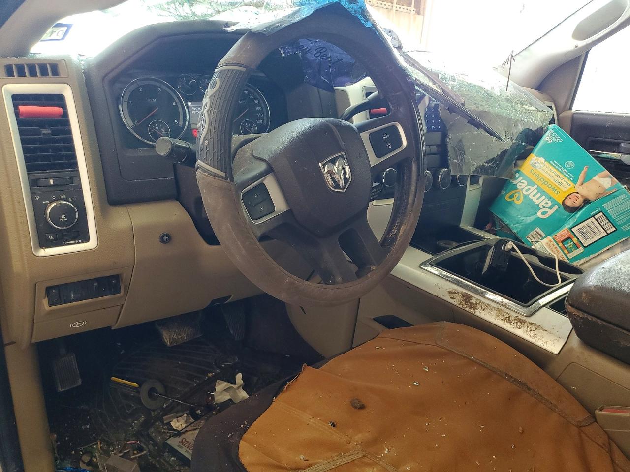 2011 Dodge Ram 2500 White vin: 3D7UT2CL6BG527345