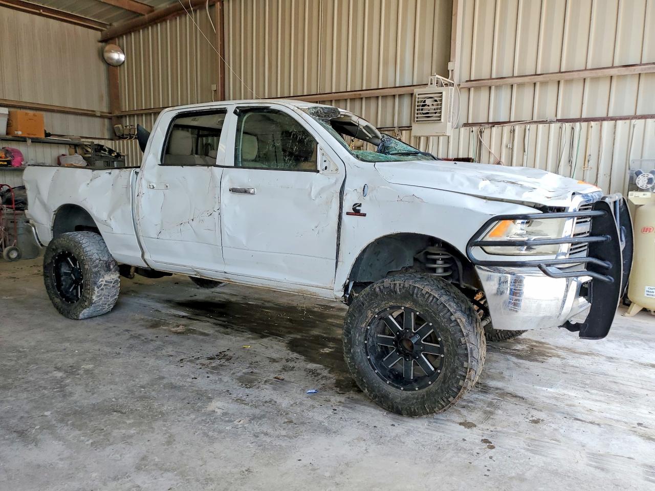 2011 Dodge Ram 2500 White vin: 3D7UT2CL6BG527345