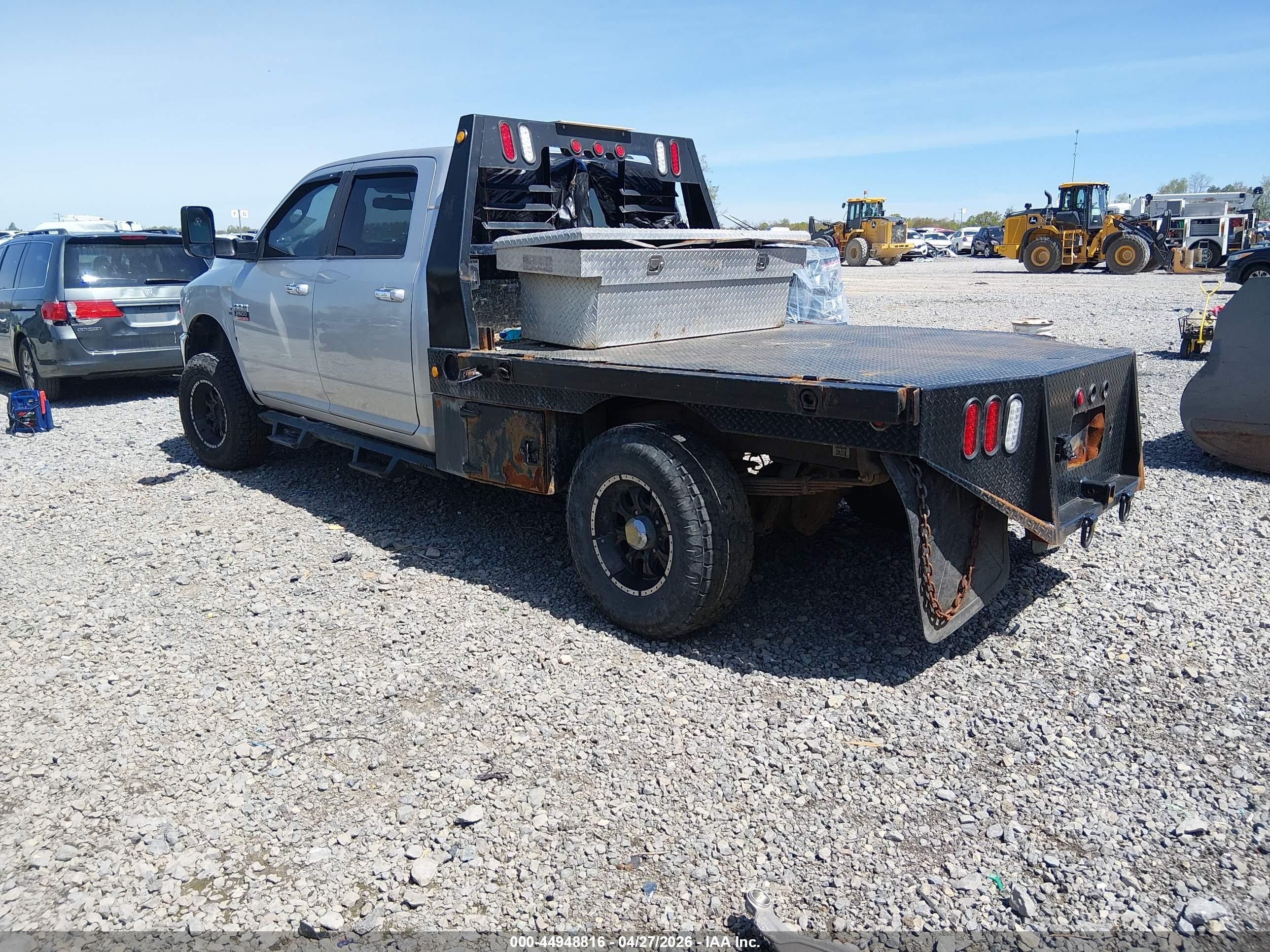 2010 Dodge Ram 2500 Slt Серебряный vin: 3D7UT2CL7AG140463