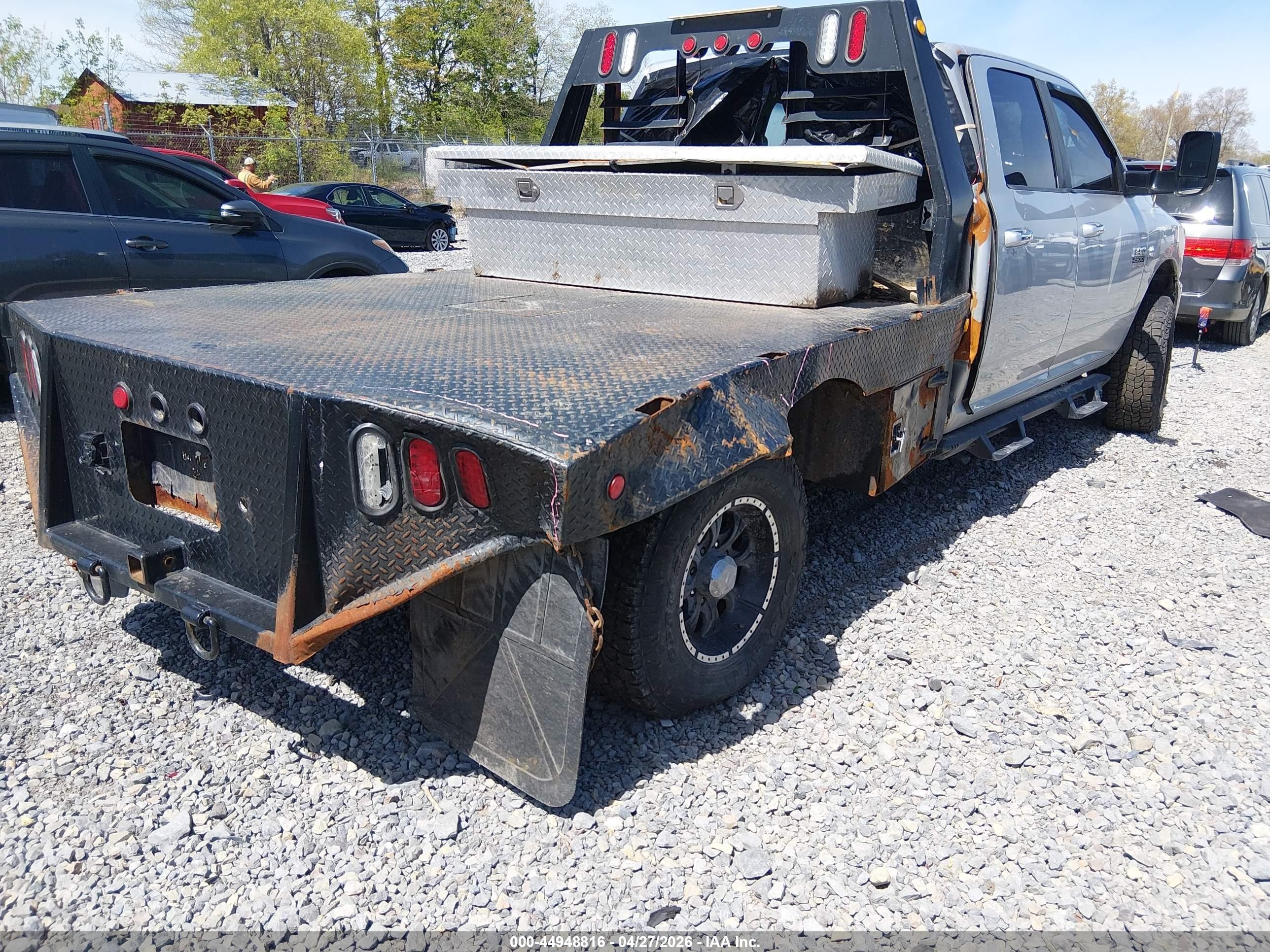 2010 Dodge Ram 2500 Slt Серебряный vin: 3D7UT2CL7AG140463