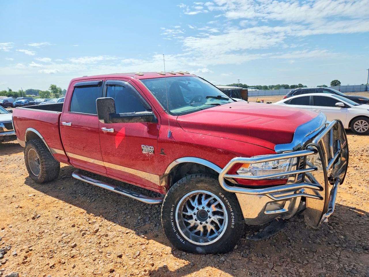 2011 Dodge 2500 Limited Red vin: 3D7UT2CL7BG509176