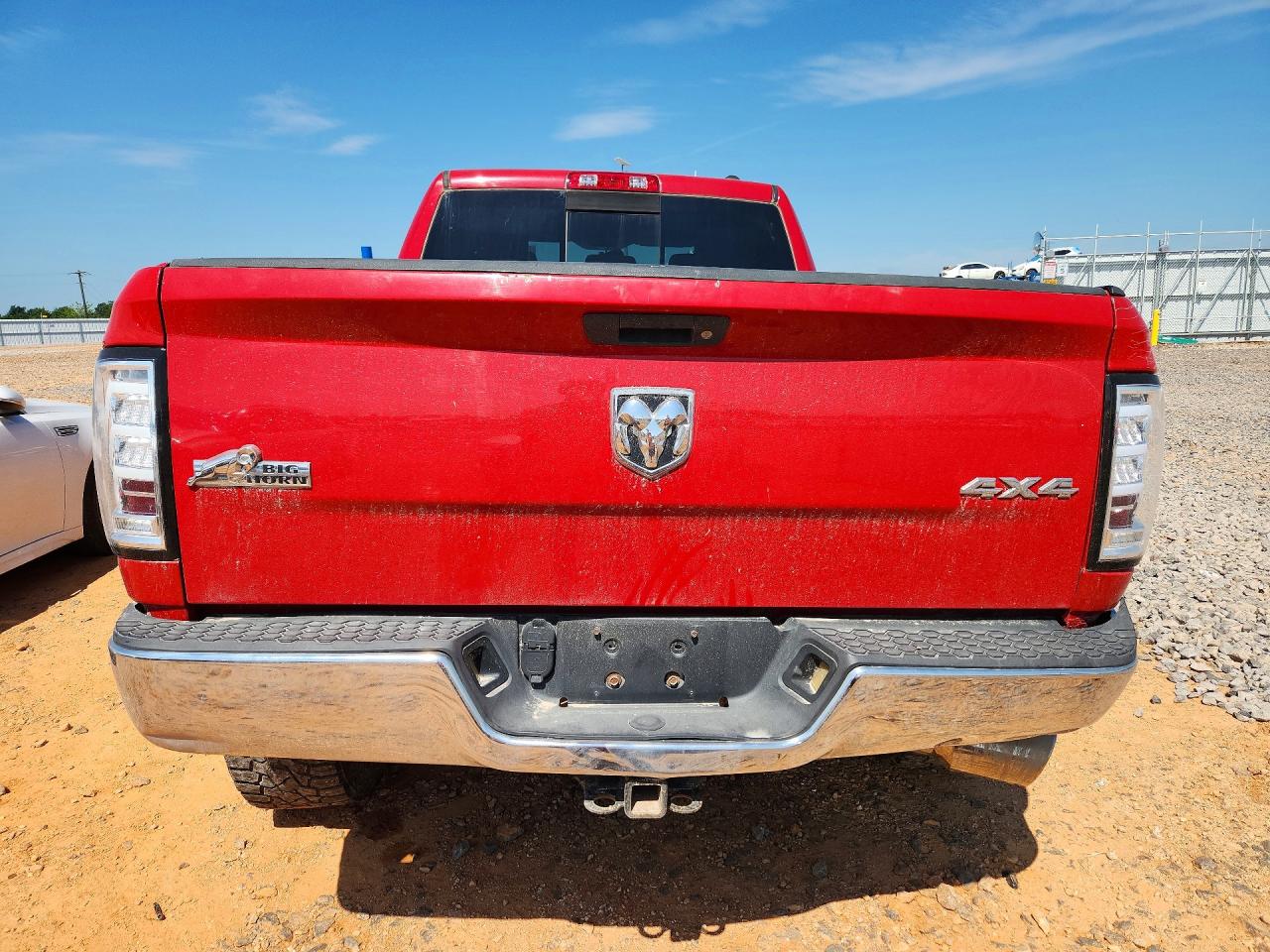 2011 Dodge 2500 Limited Red vin: 3D7UT2CL7BG509176