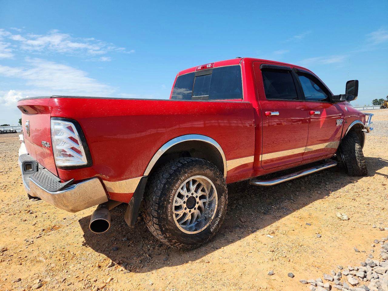 2011 Dodge 2500 Limited Red vin: 3D7UT2CL7BG509176