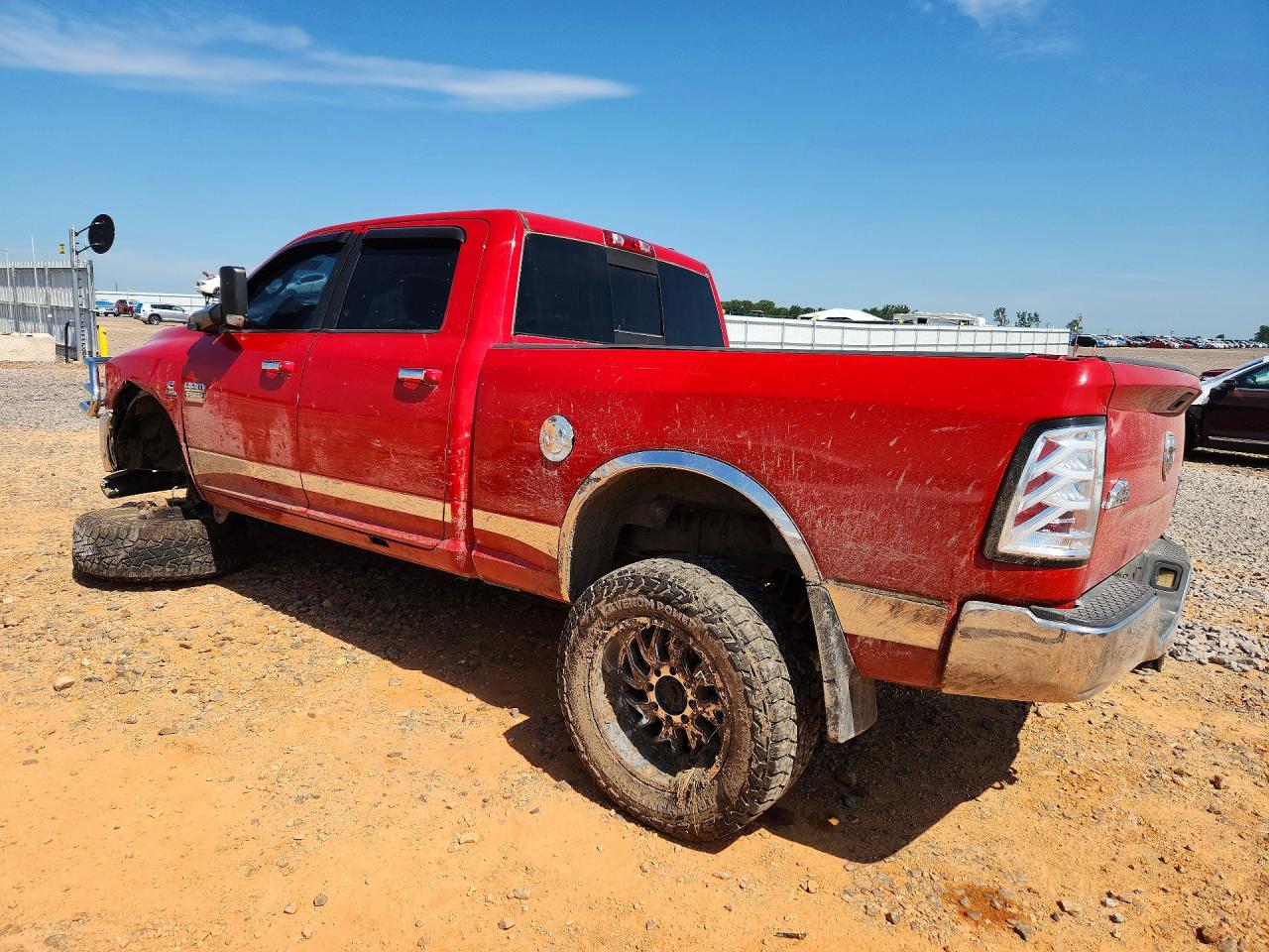 2011 Dodge 2500 Limited Red vin: 3D7UT2CL7BG509176