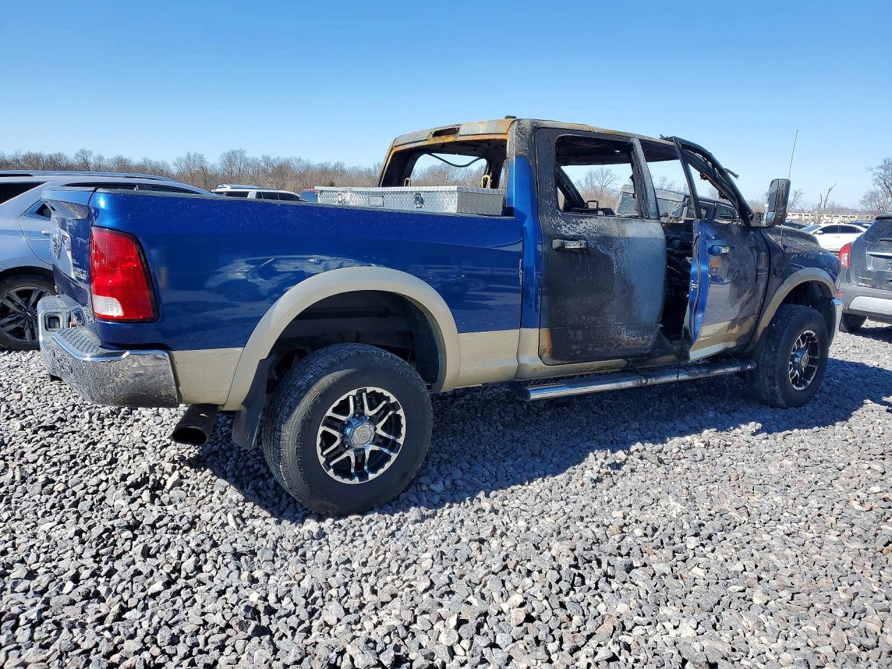 2011 Dodge Ram 2500 Синий vin: 3D7UT2CL7BG522168
