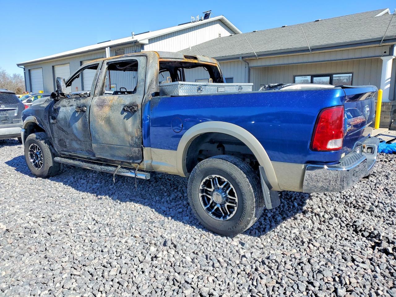 2011 Dodge Ram 2500 Синий vin: 3D7UT2CL7BG522168