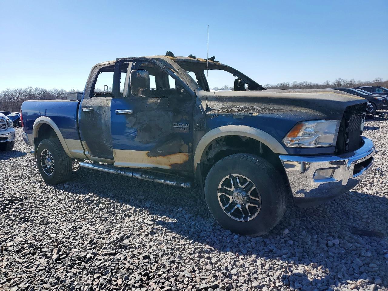 2011 Dodge Ram 2500 Синий vin: 3D7UT2CL7BG522168