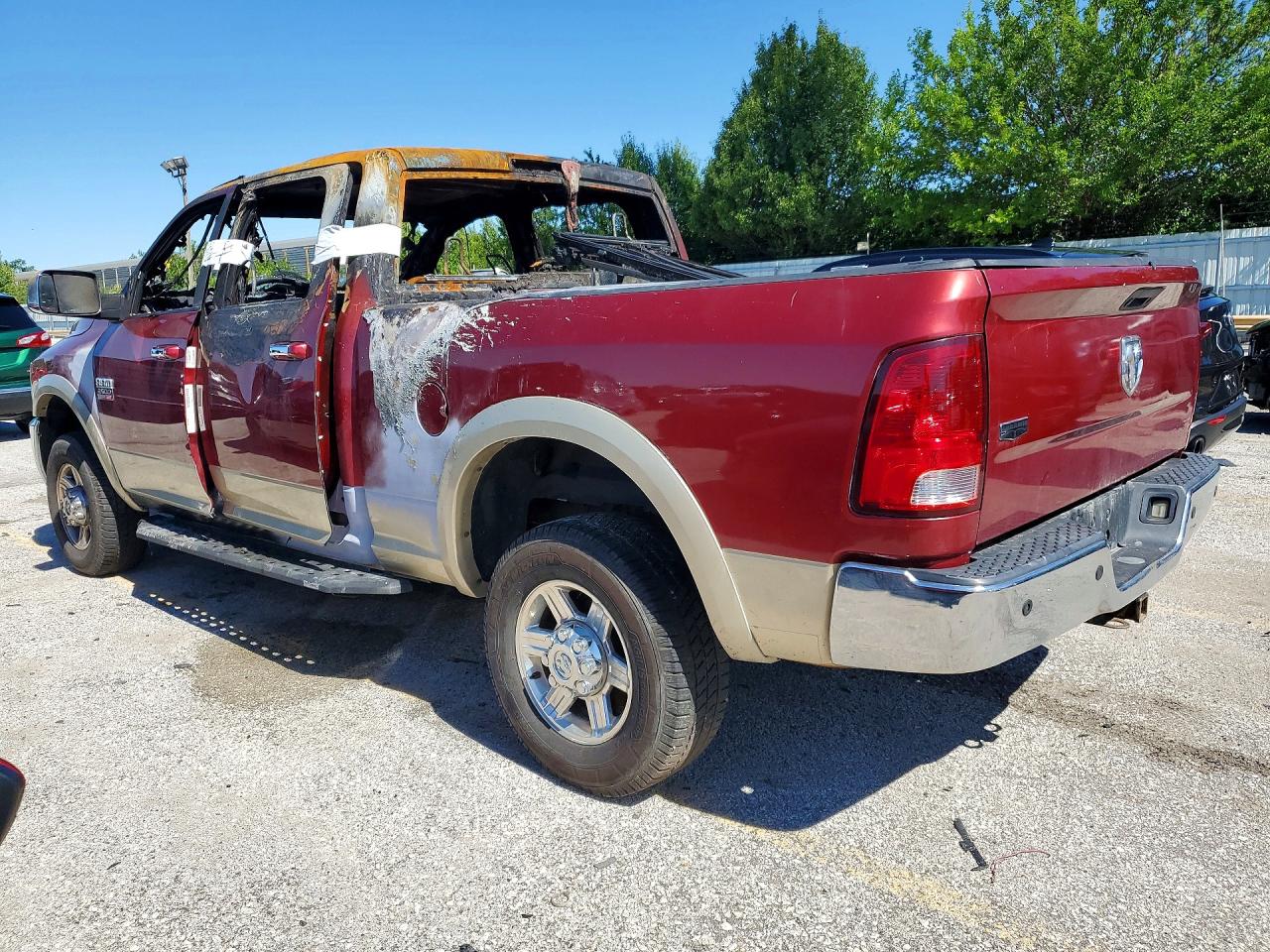 2011 Dodge Ram 2500 Burgundy vin: 3D7UT2CL8BG539920